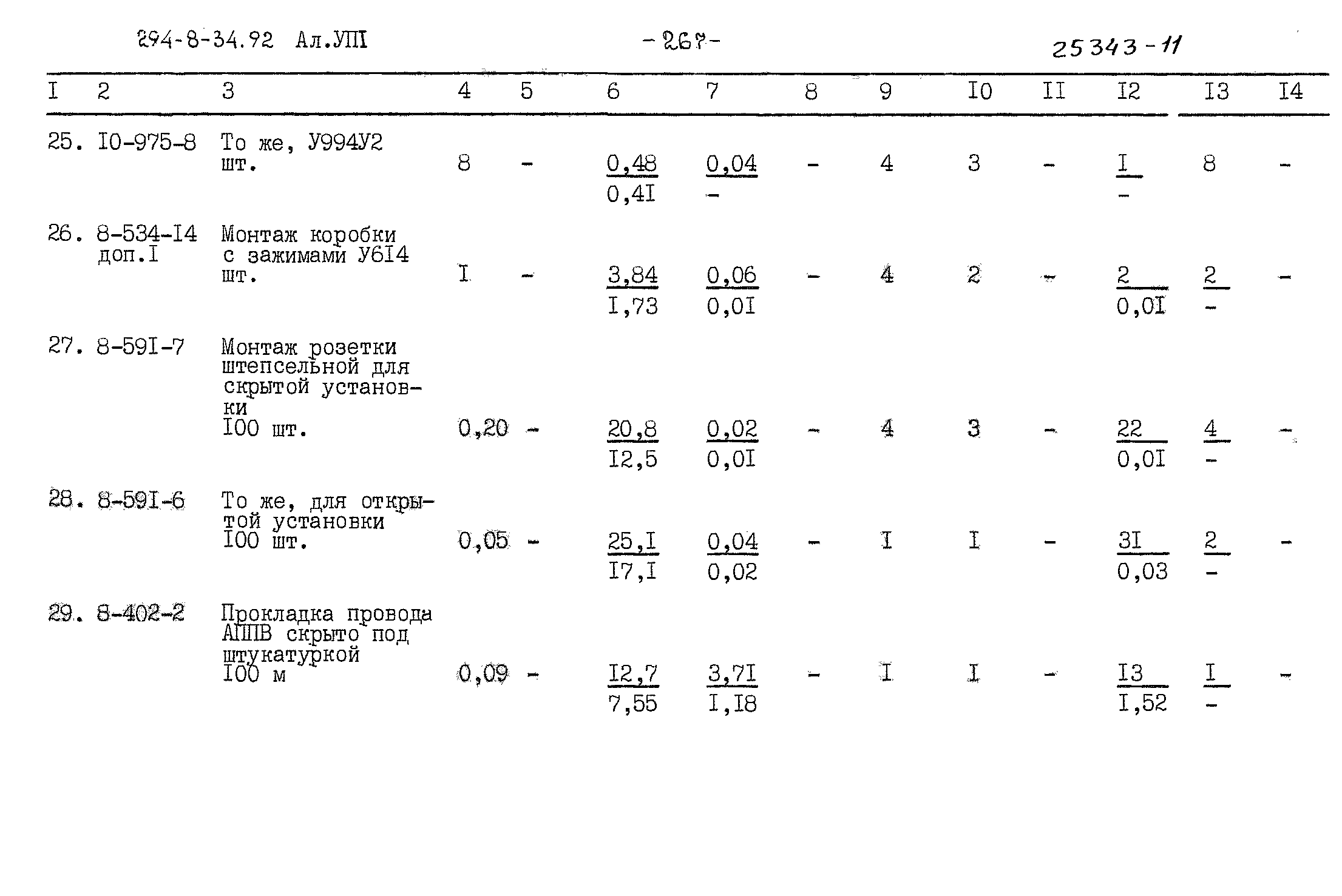 Типовой проект 294-8-34.92