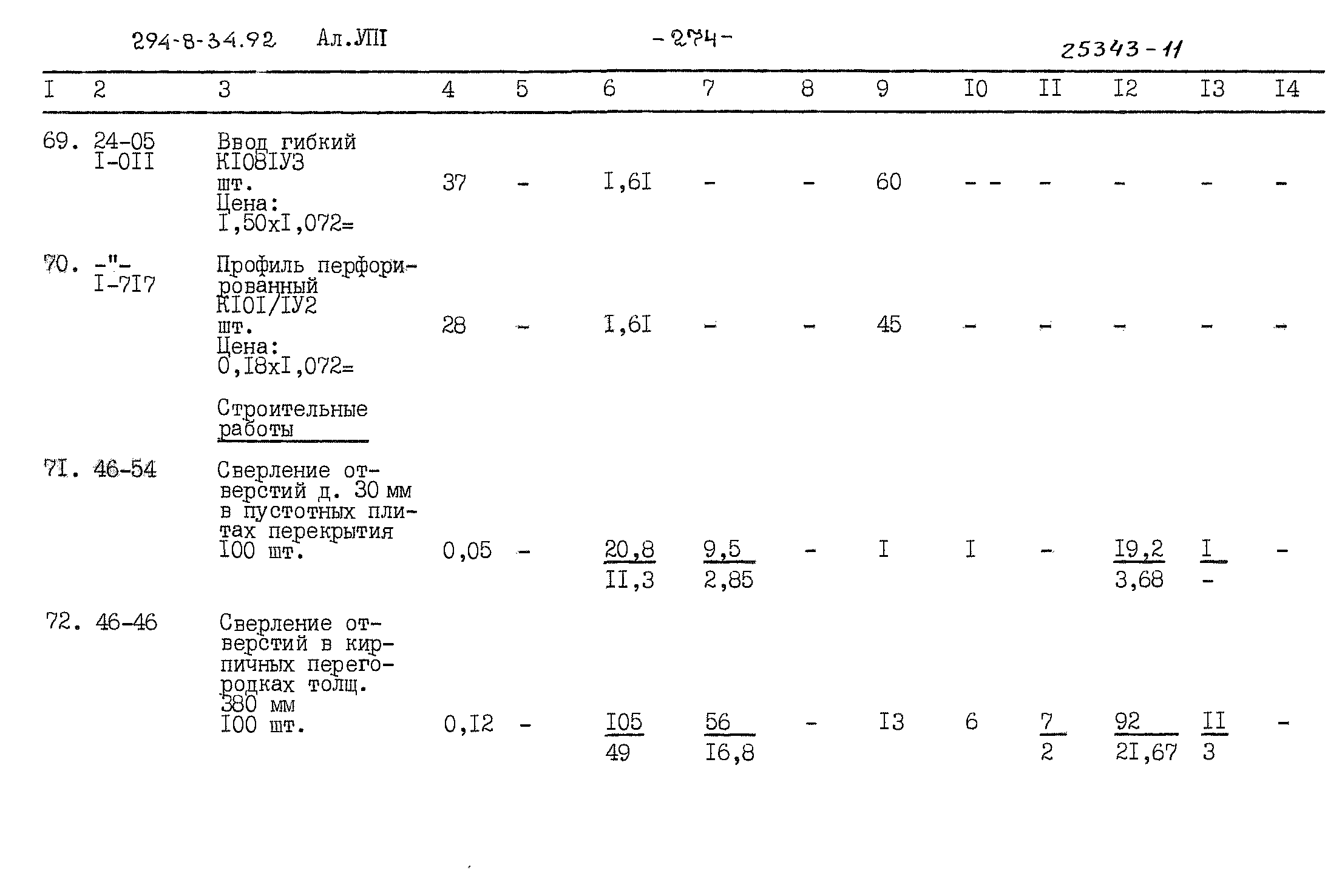 Типовой проект 294-8-34.92