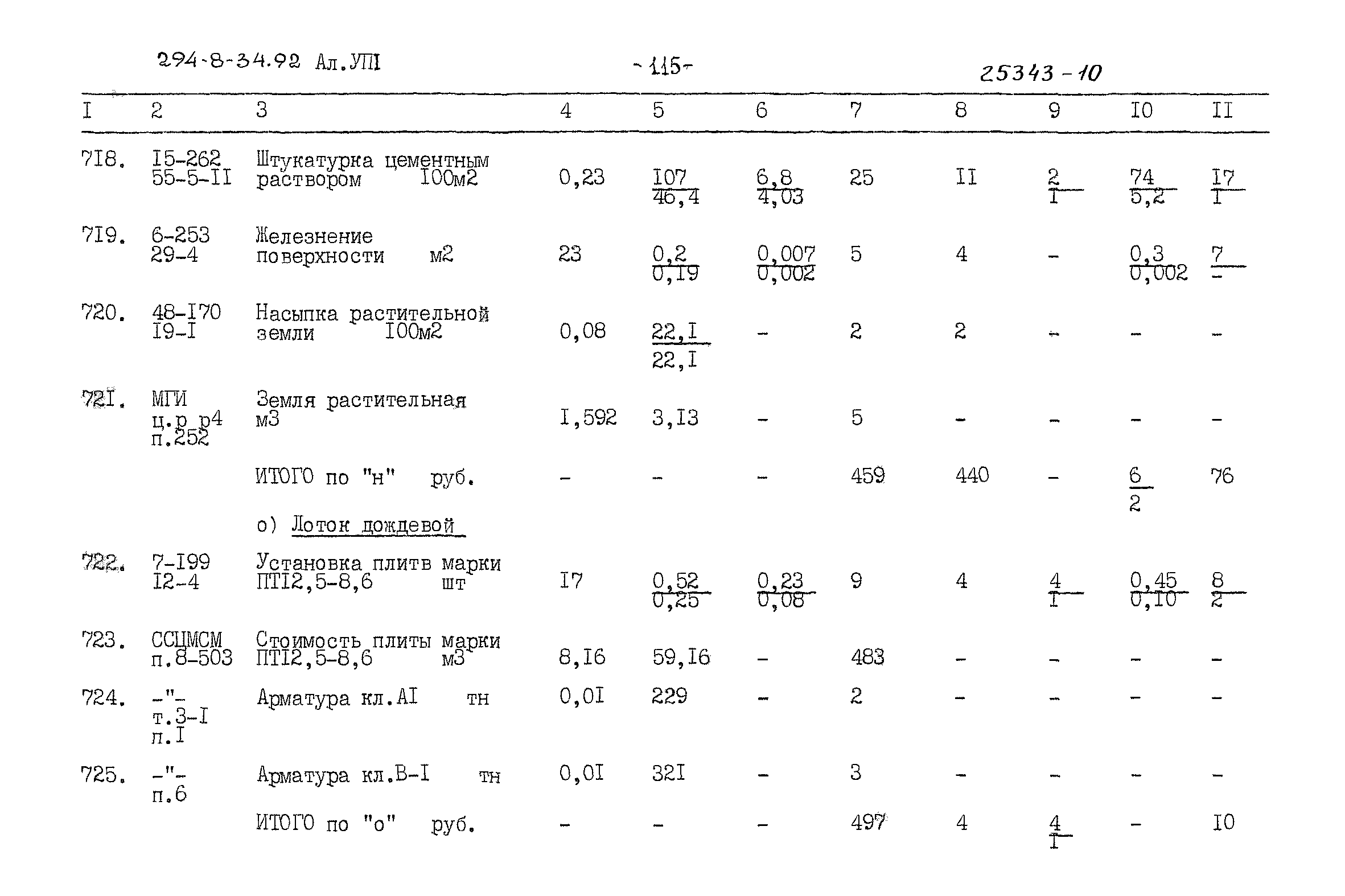 Типовой проект 294-8-34.92