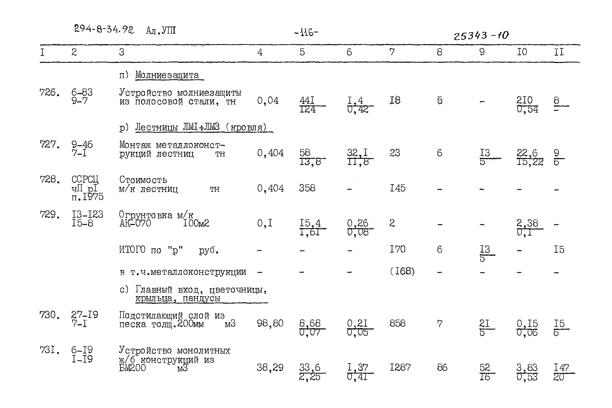 Типовой проект 294-8-34.92