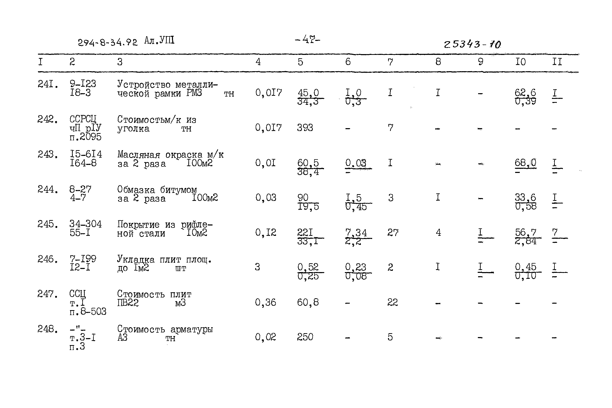 Типовой проект 294-8-34.92