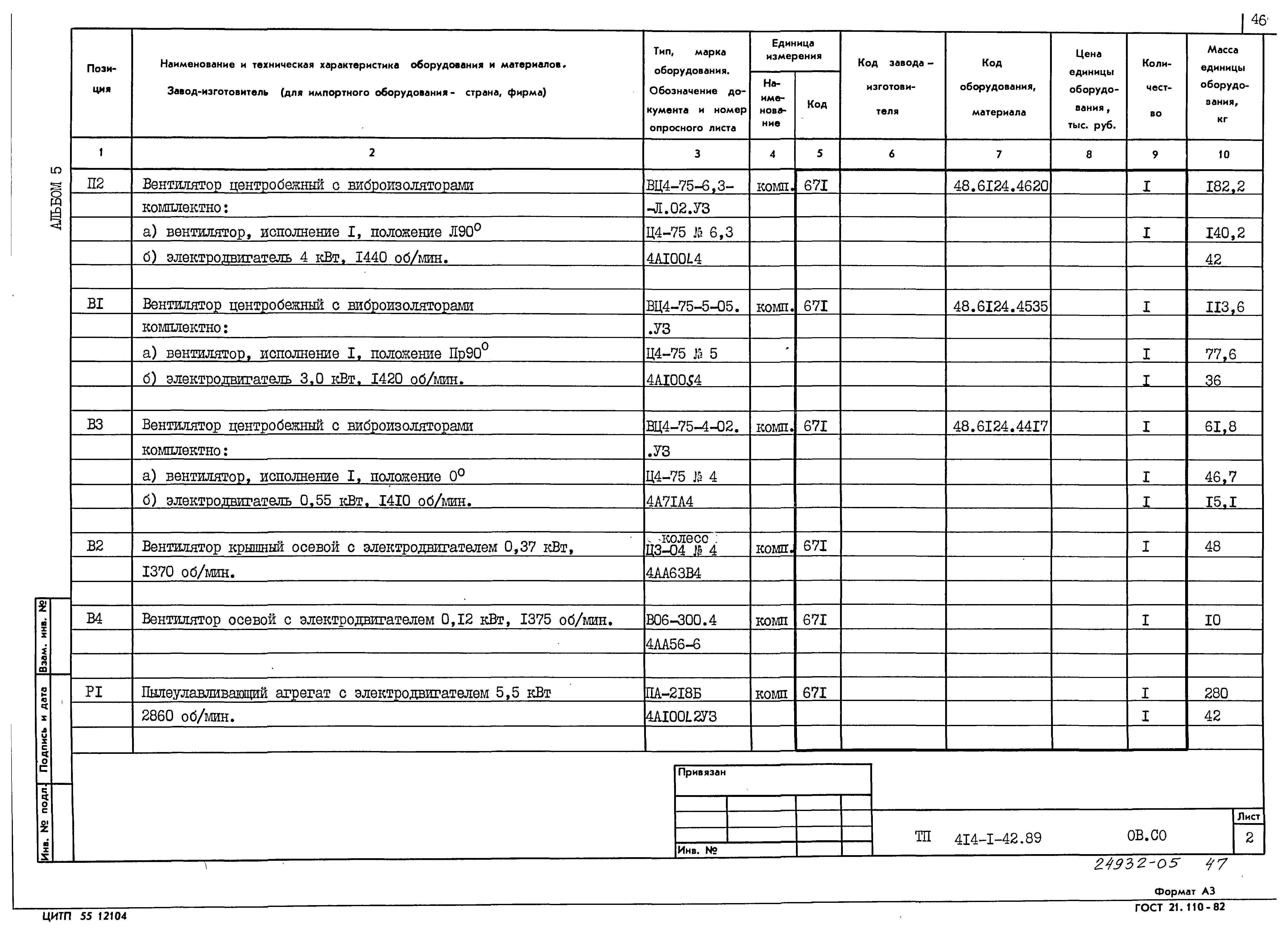 Типовой проект 414-1-42.89