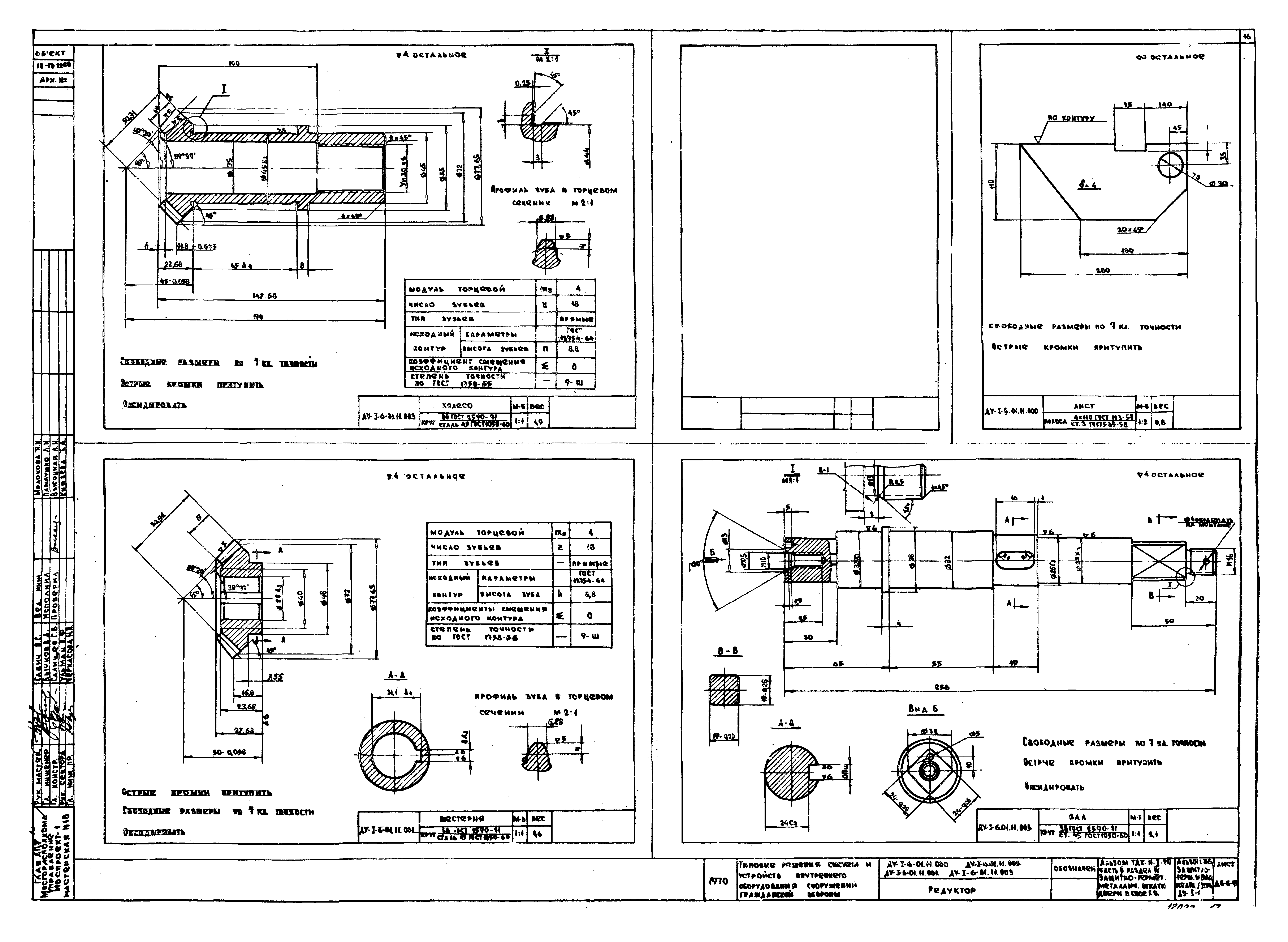 Серия ТДК-Н-1-70 Часть II