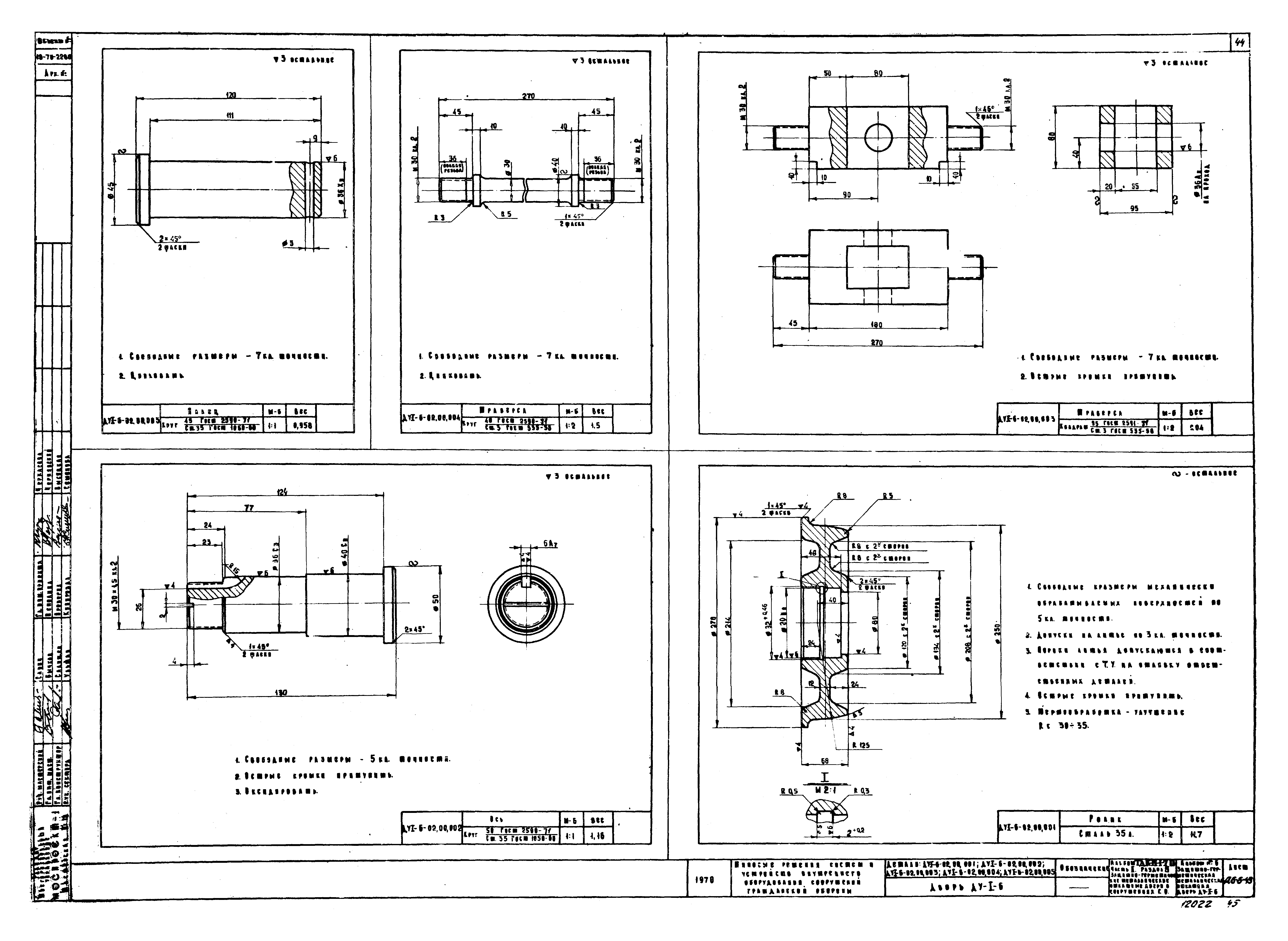 Серия ТДК-Н-1-70 Часть II