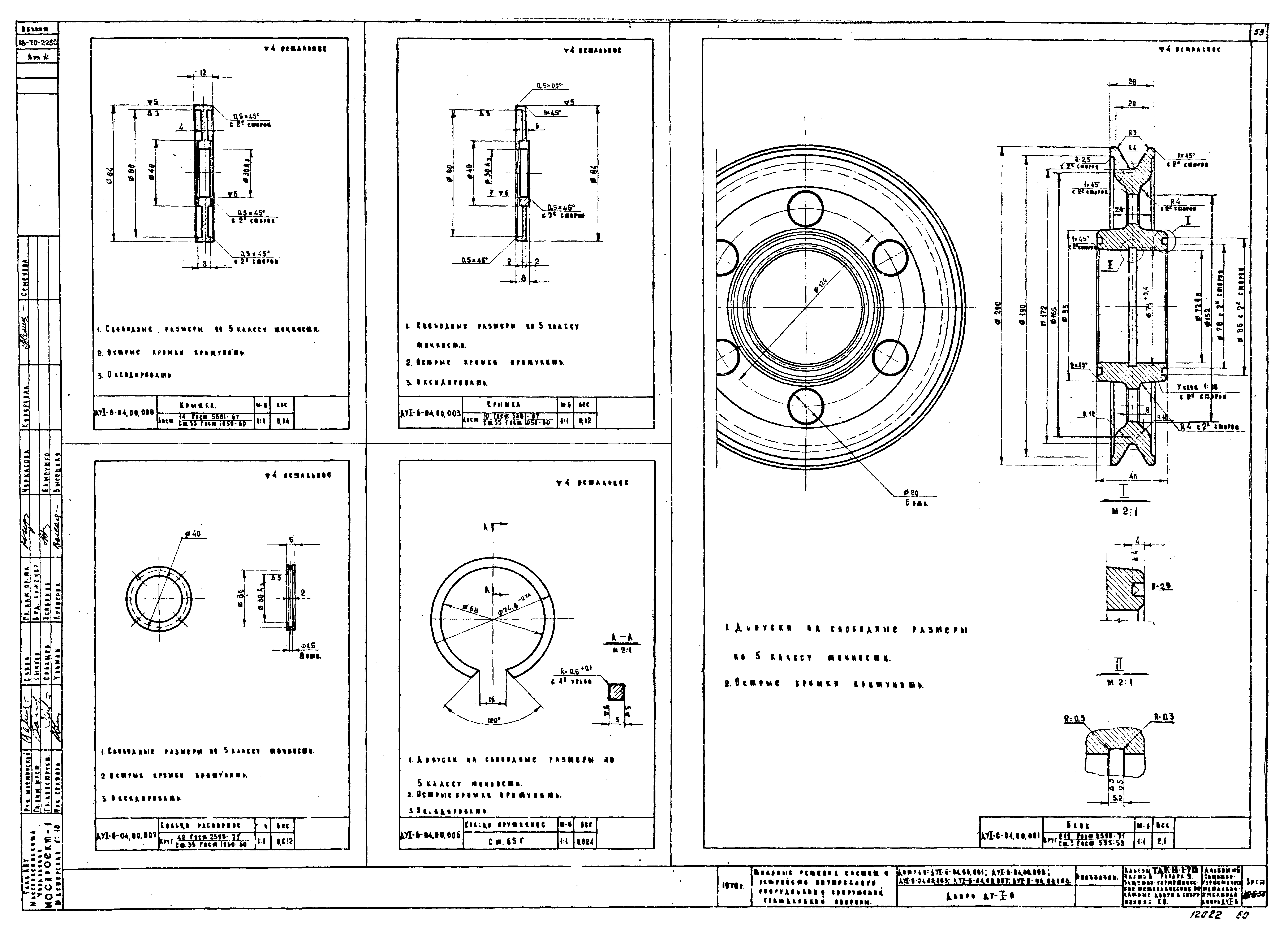 Серия ТДК-Н-1-70 Часть II