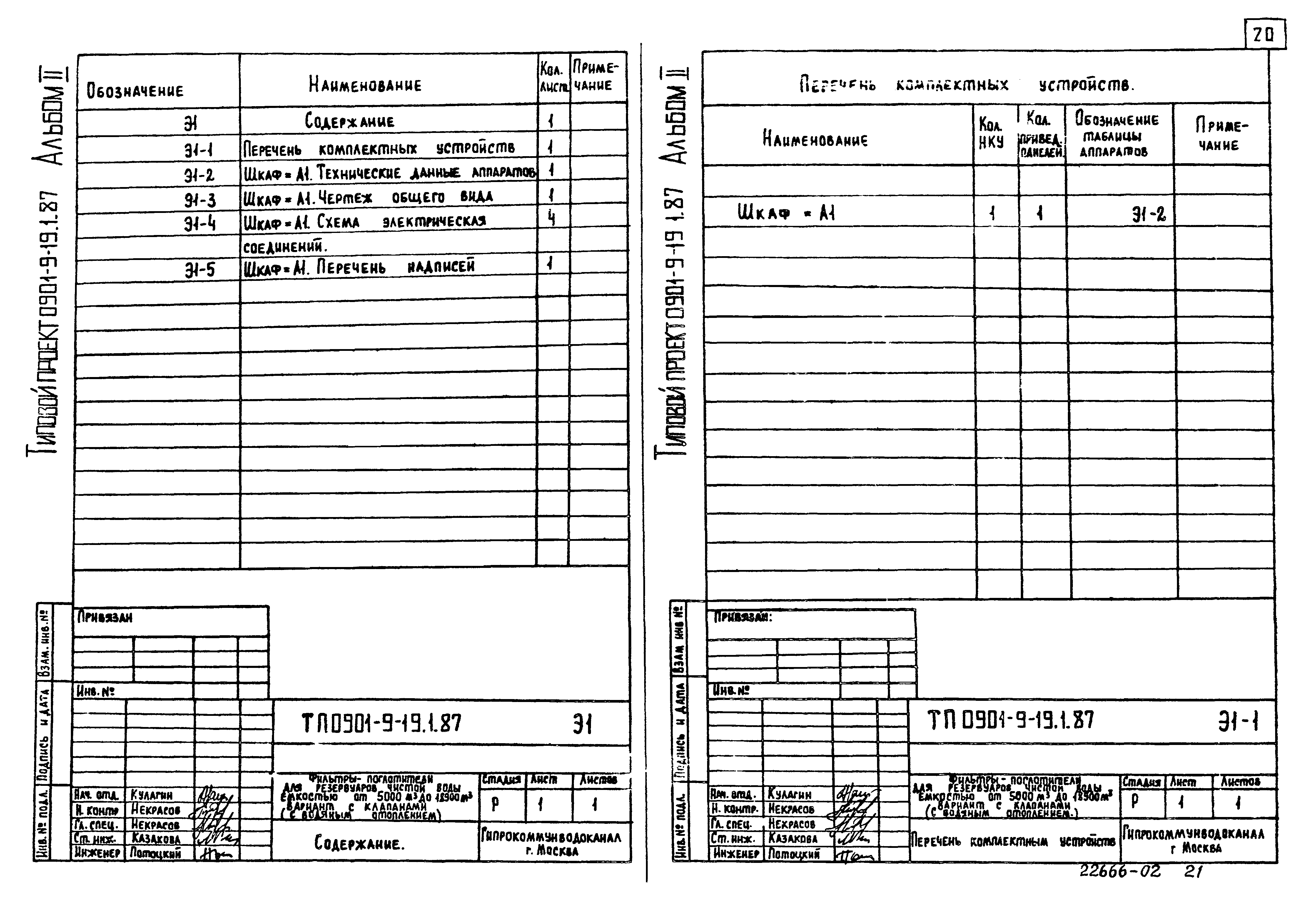 Типовой проект 0901-9-24.87