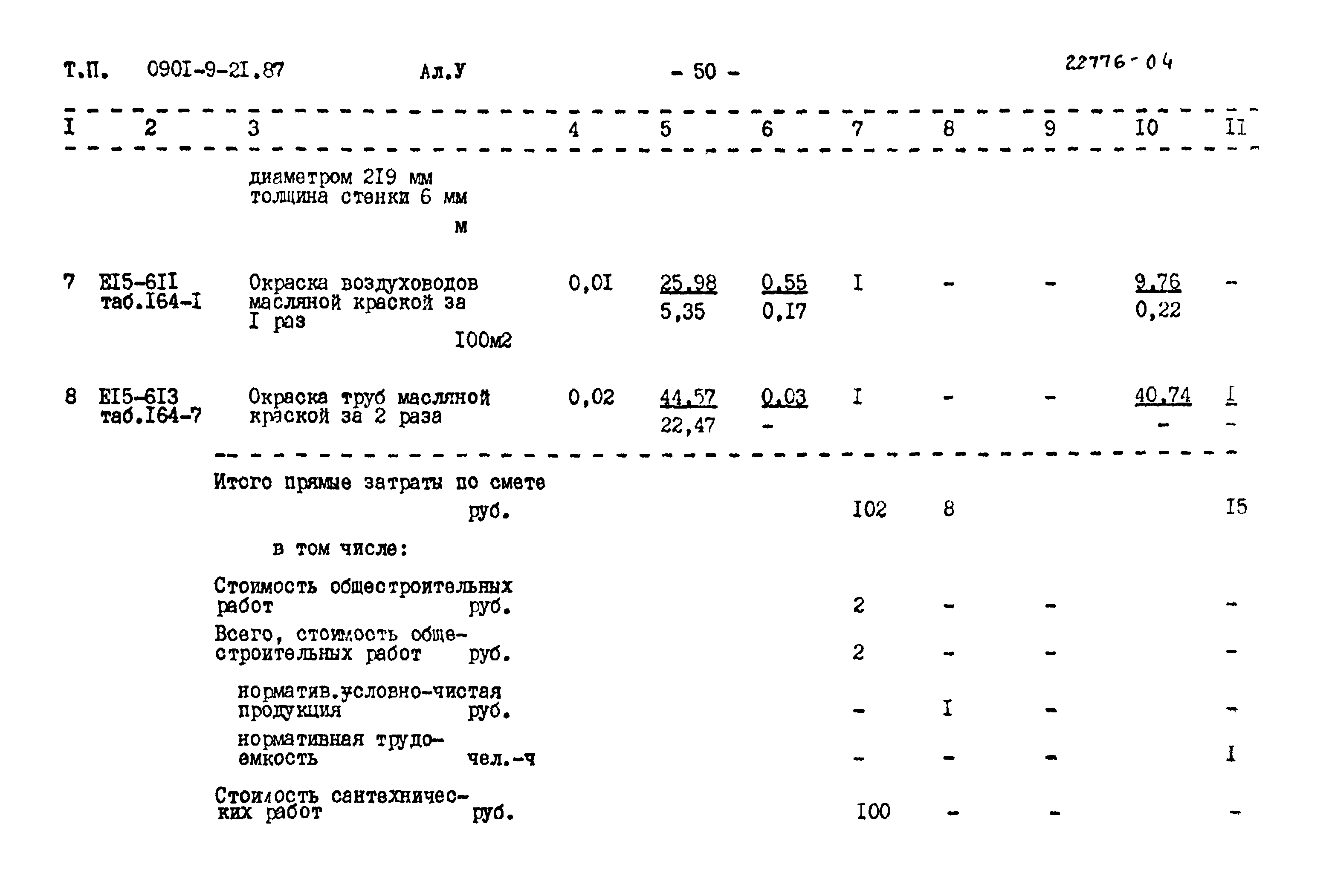 Типовой проект 0901-9-21.87