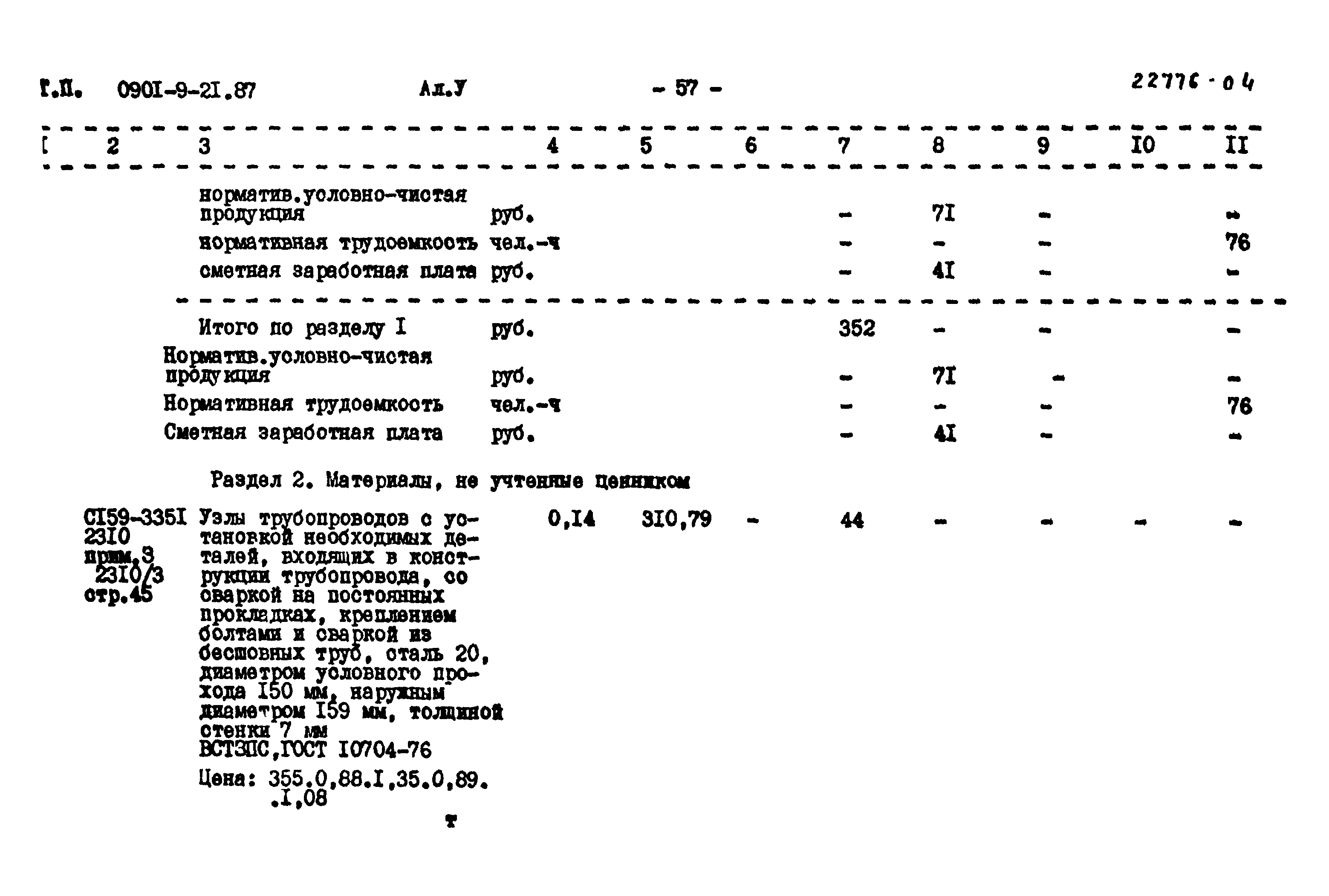 Типовой проект 0901-9-21.87