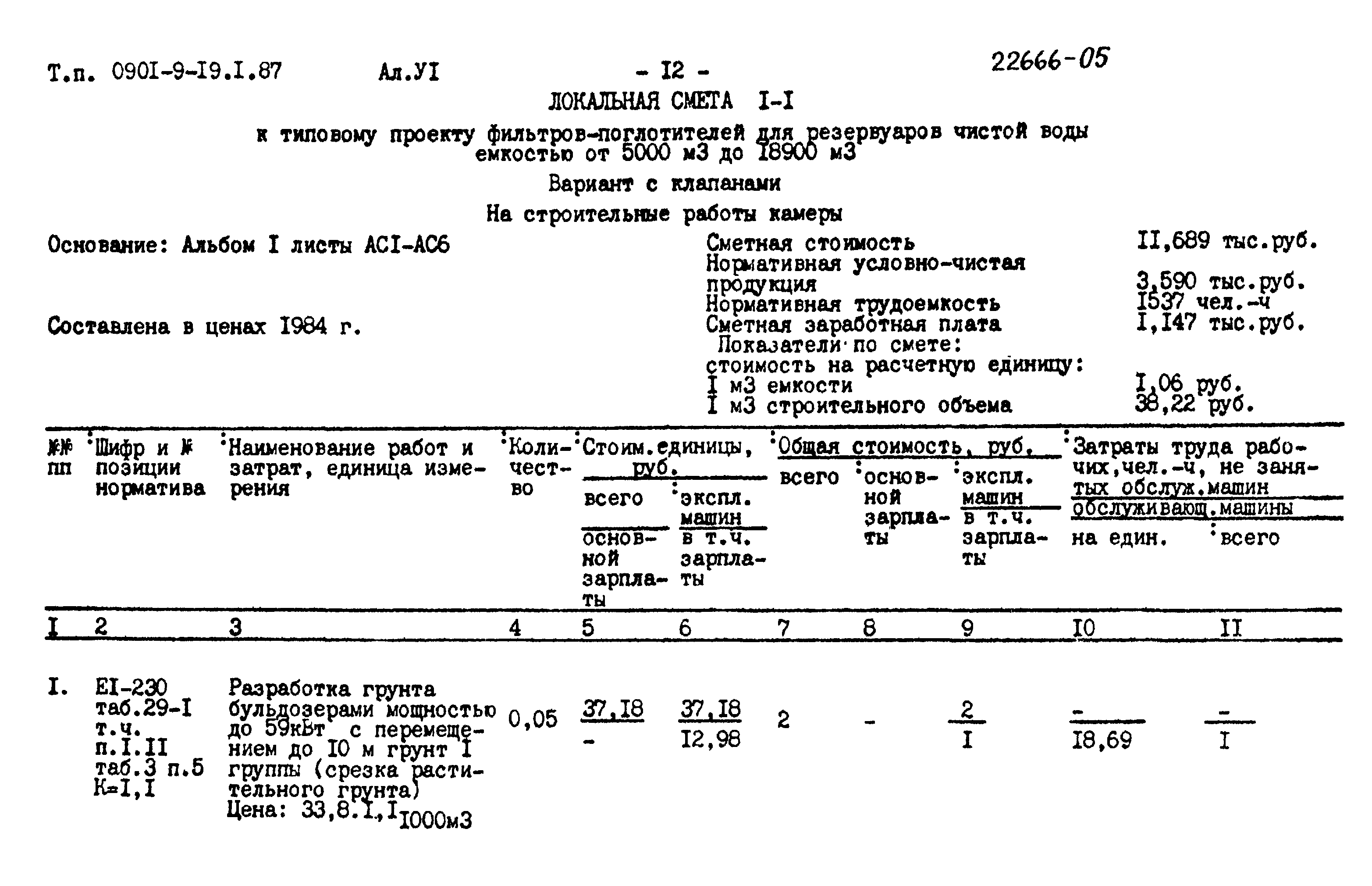 Типовой проект 0901-9-19.2.87