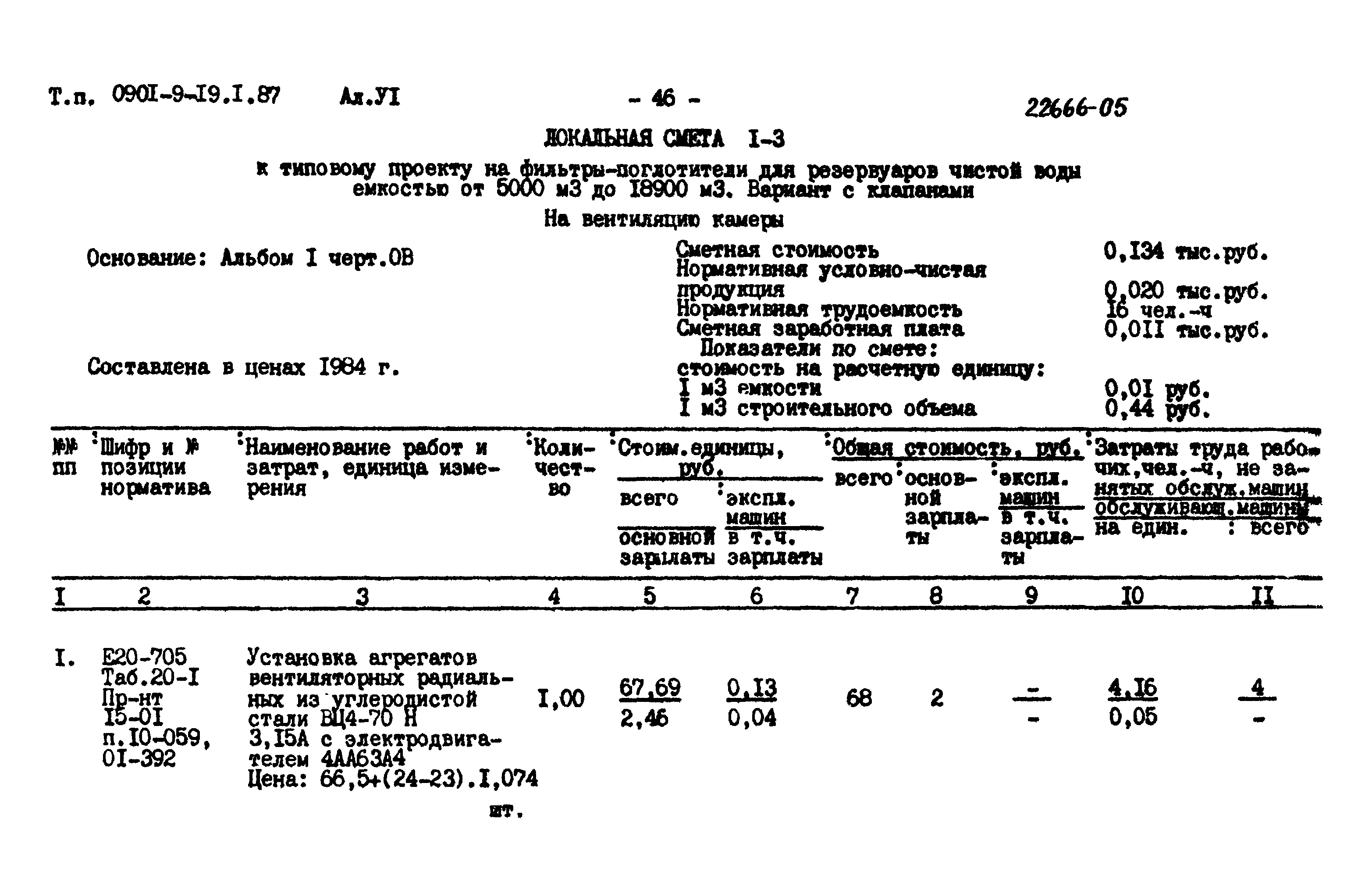 Типовой проект 0901-9-19.2.87