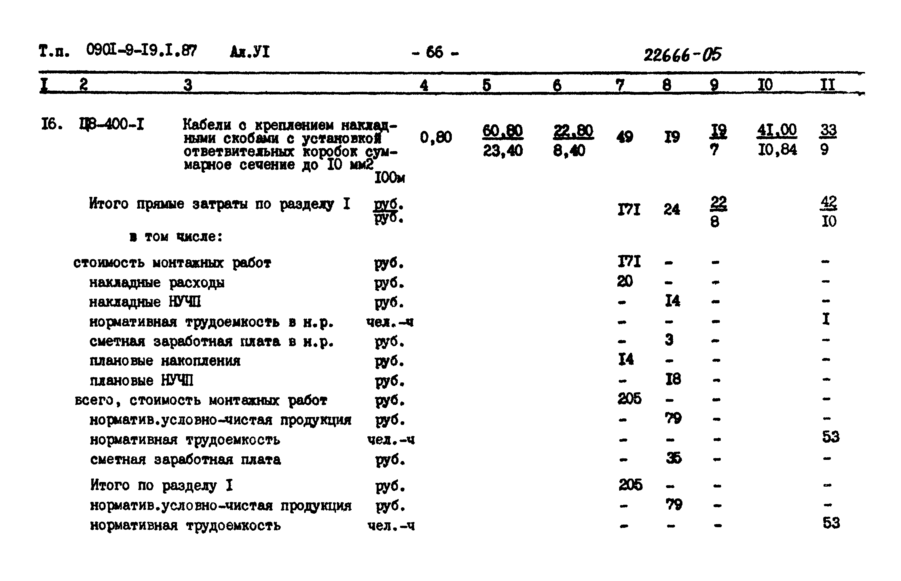 Типовой проект 0901-9-19.2.87