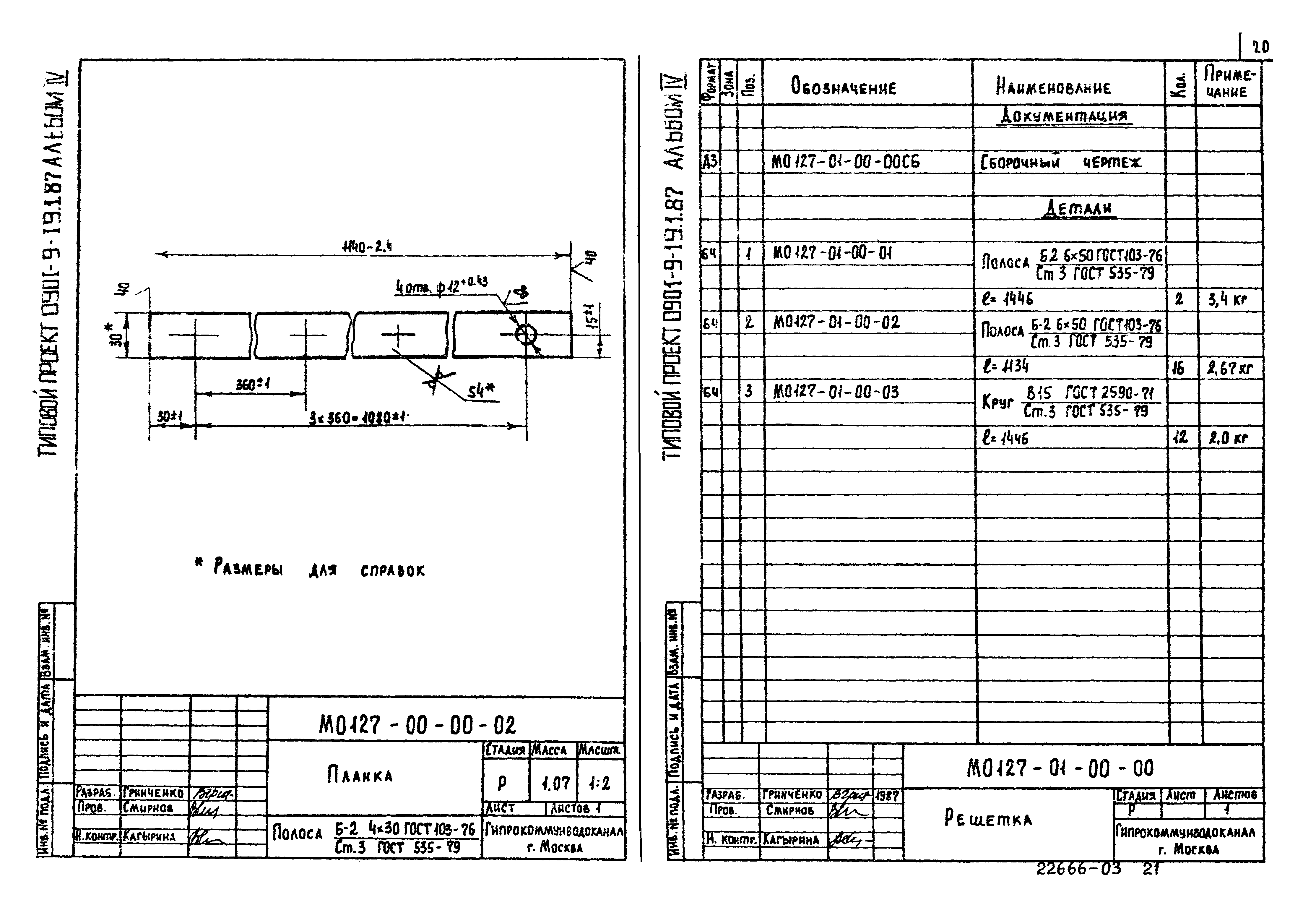 Типовой проект 0901-9-19.2.87