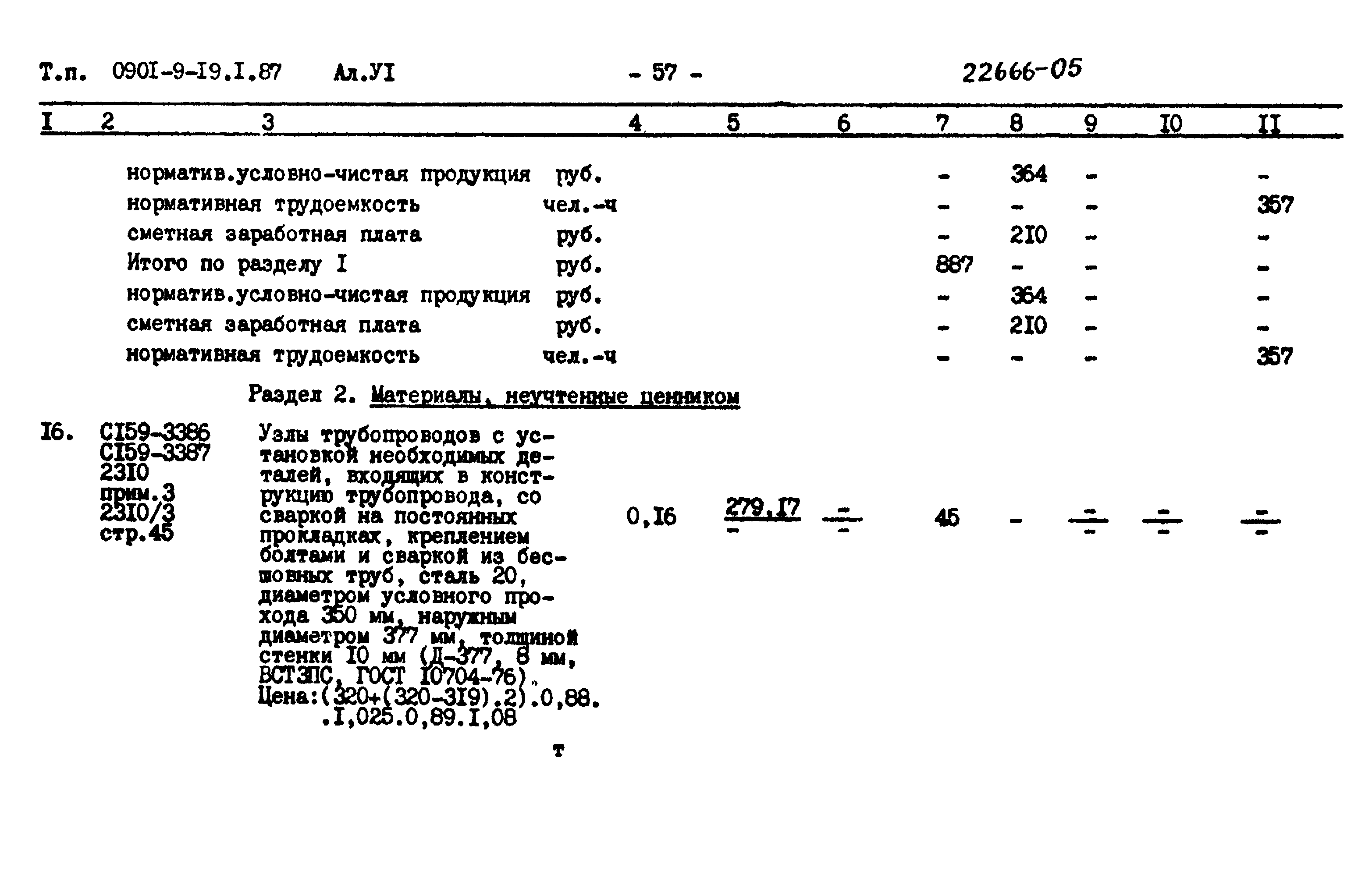 Типовой проект 0901-9-19.1.87