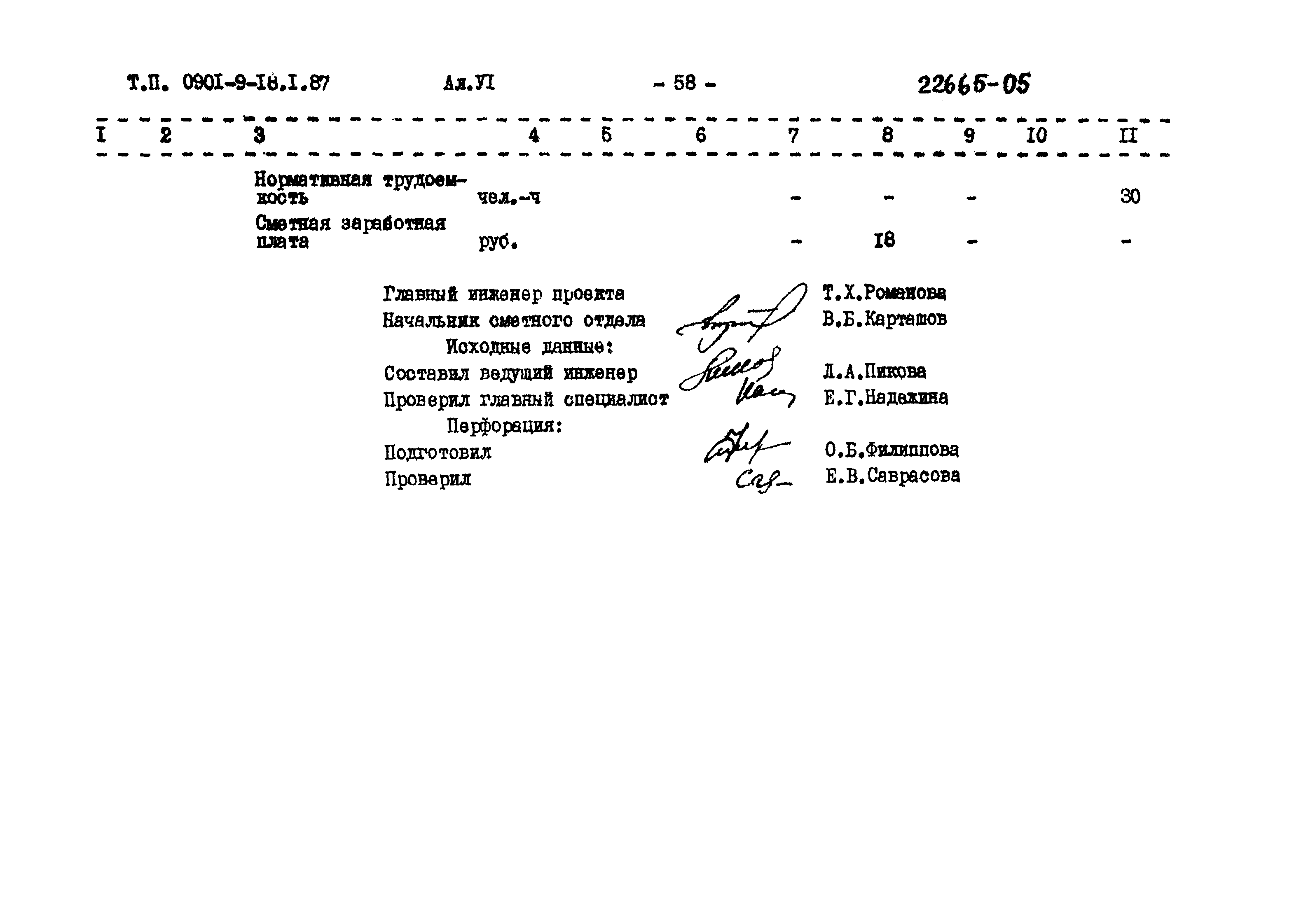 Типовой проект 0901-9-18.2.87