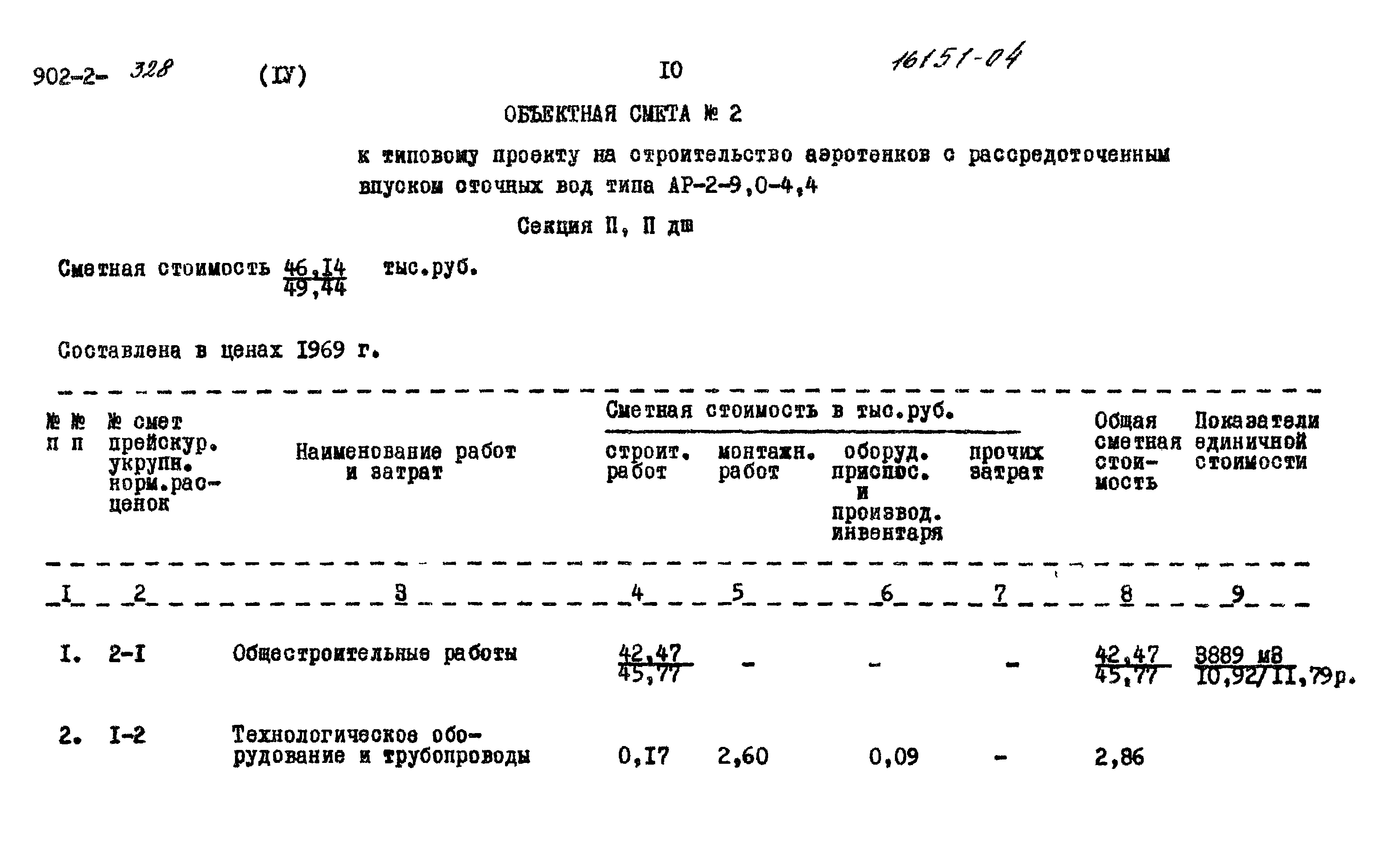 Типовой проект 902-2-328