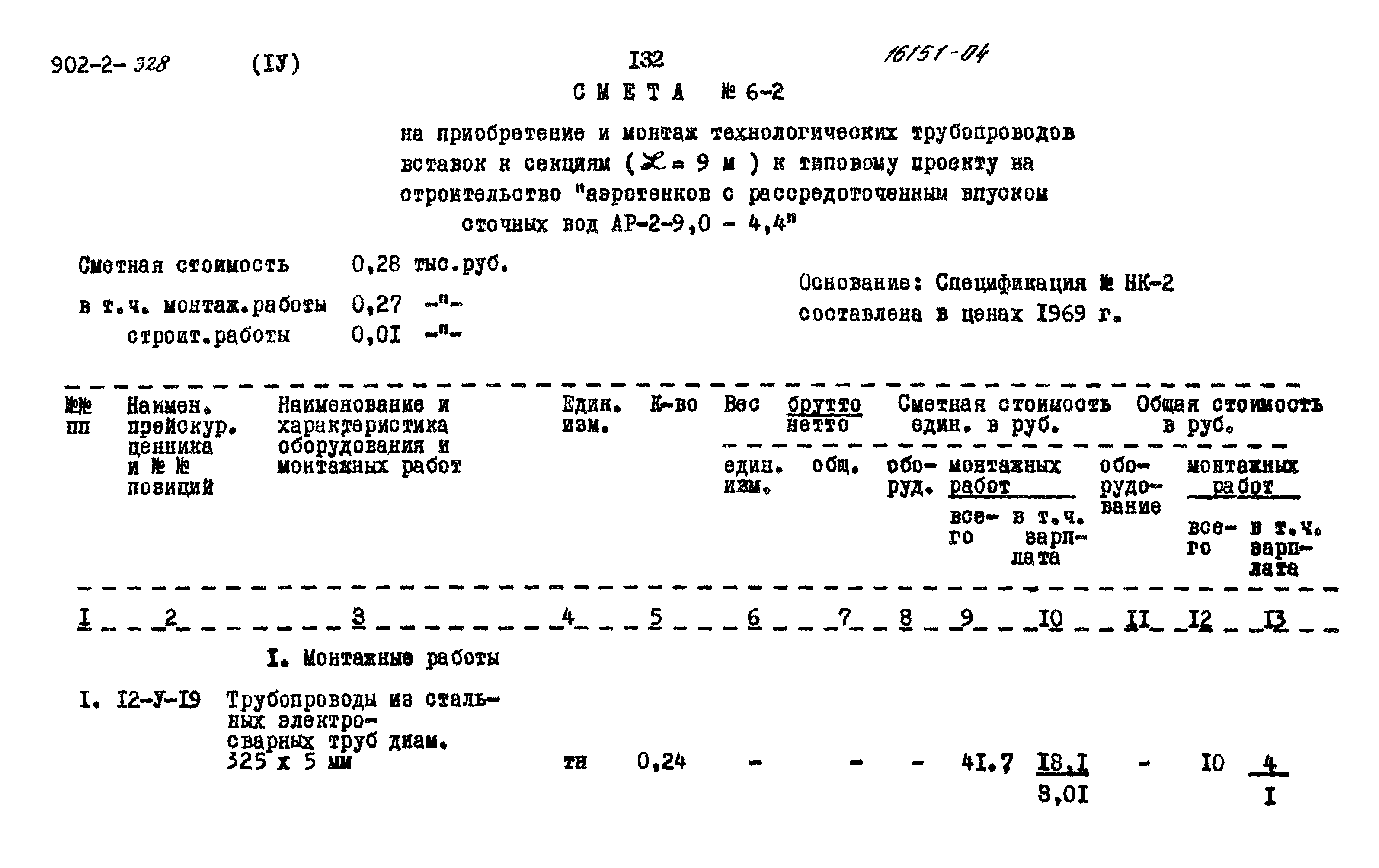 Типовой проект 902-2-328