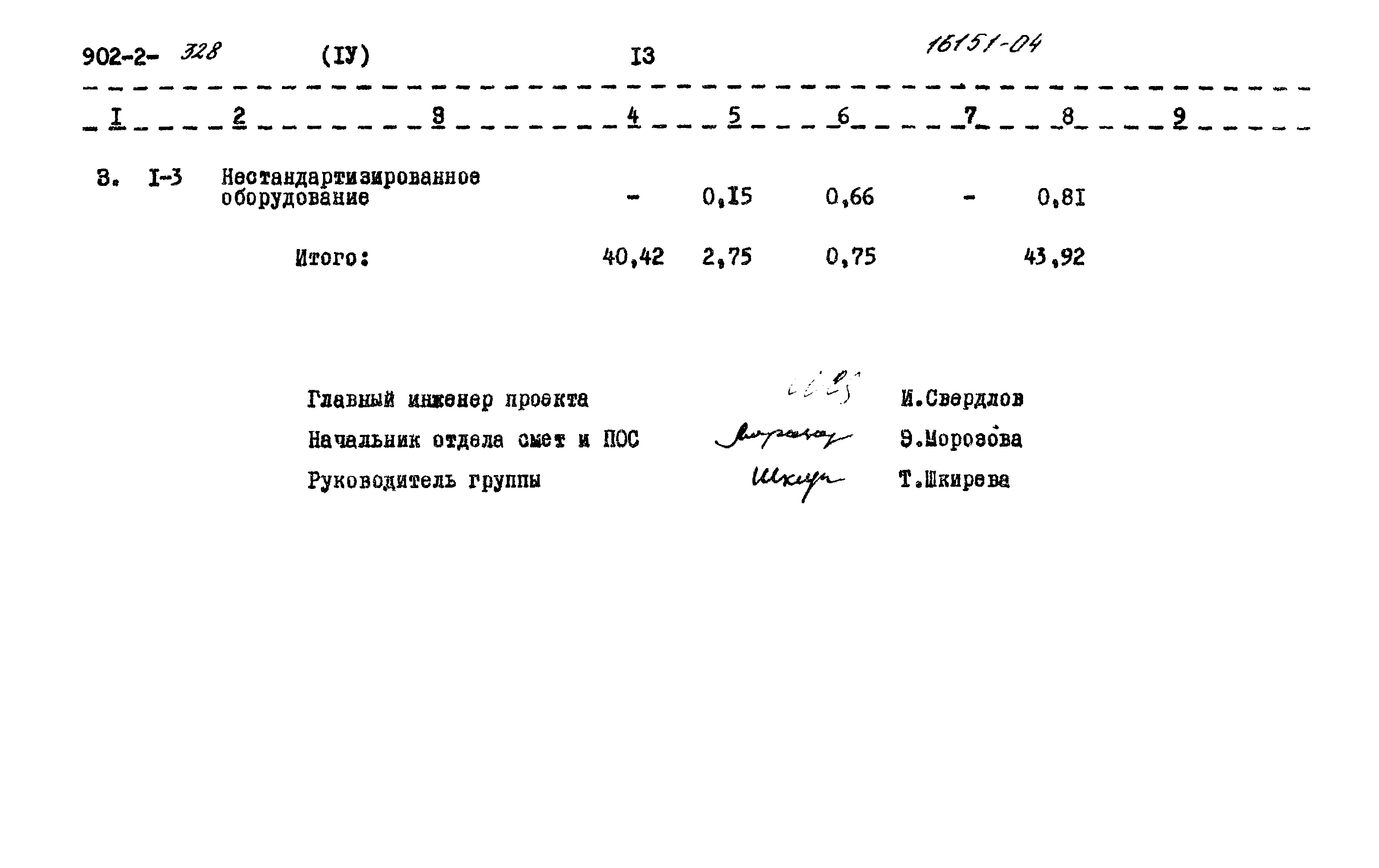 Типовой проект 902-2-328