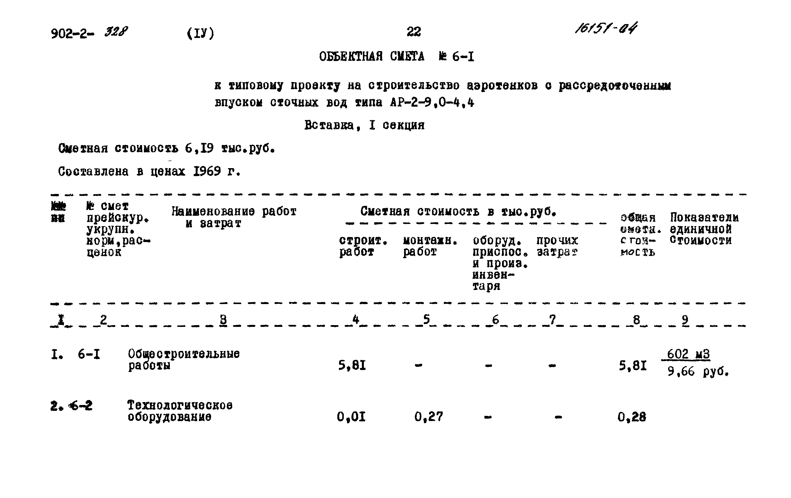 Типовой проект 902-2-328