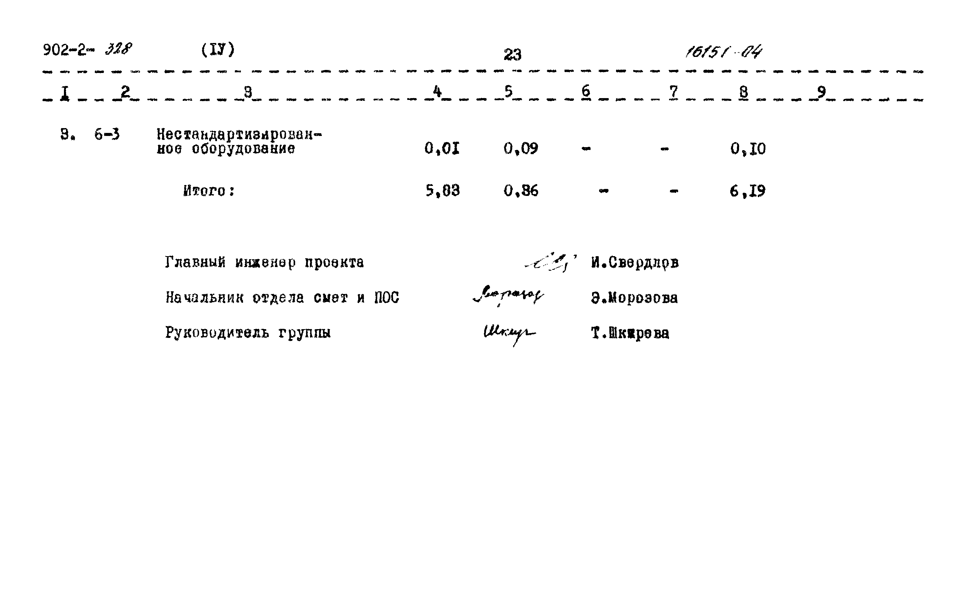 Типовой проект 902-2-328