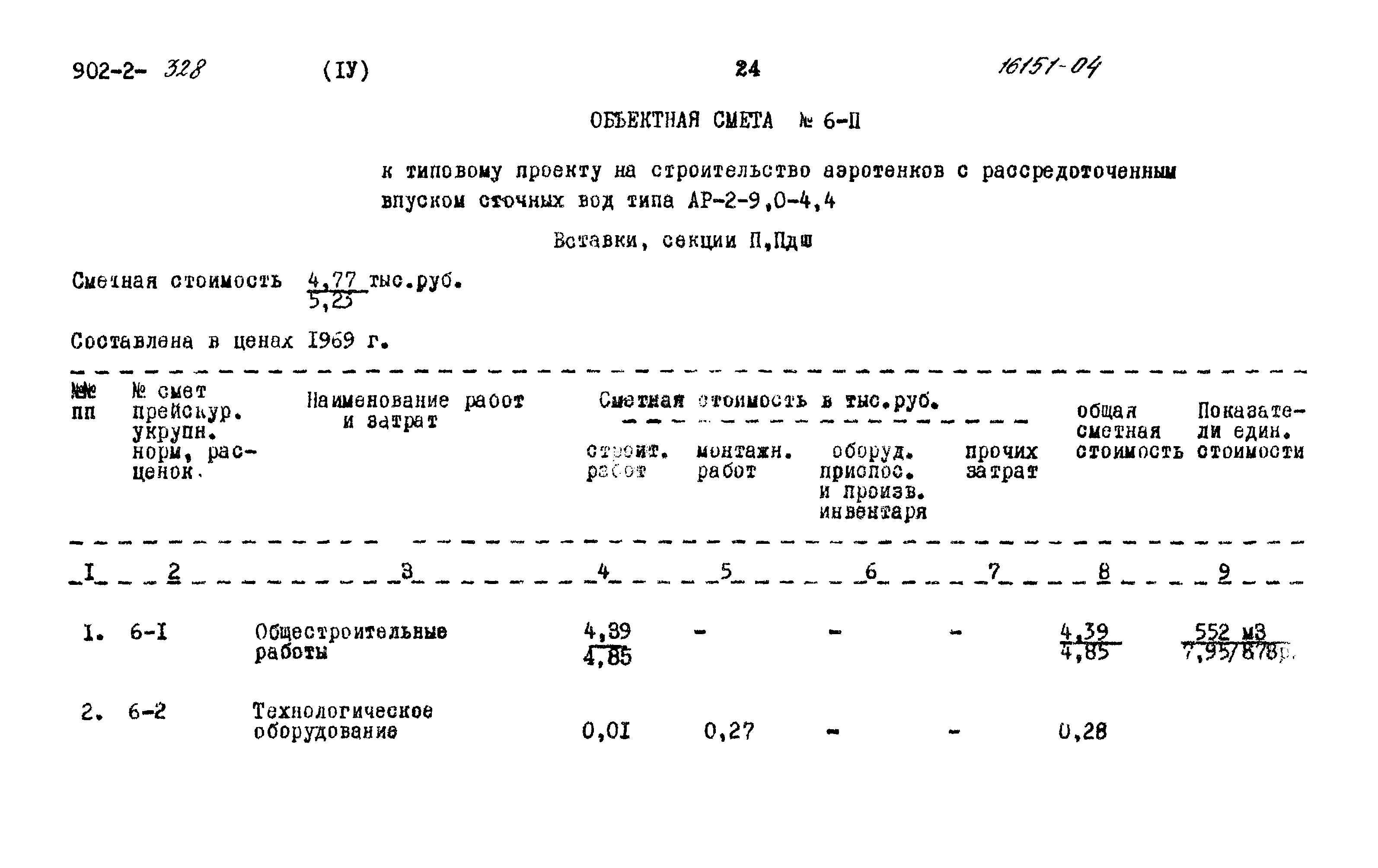 Типовой проект 902-2-328