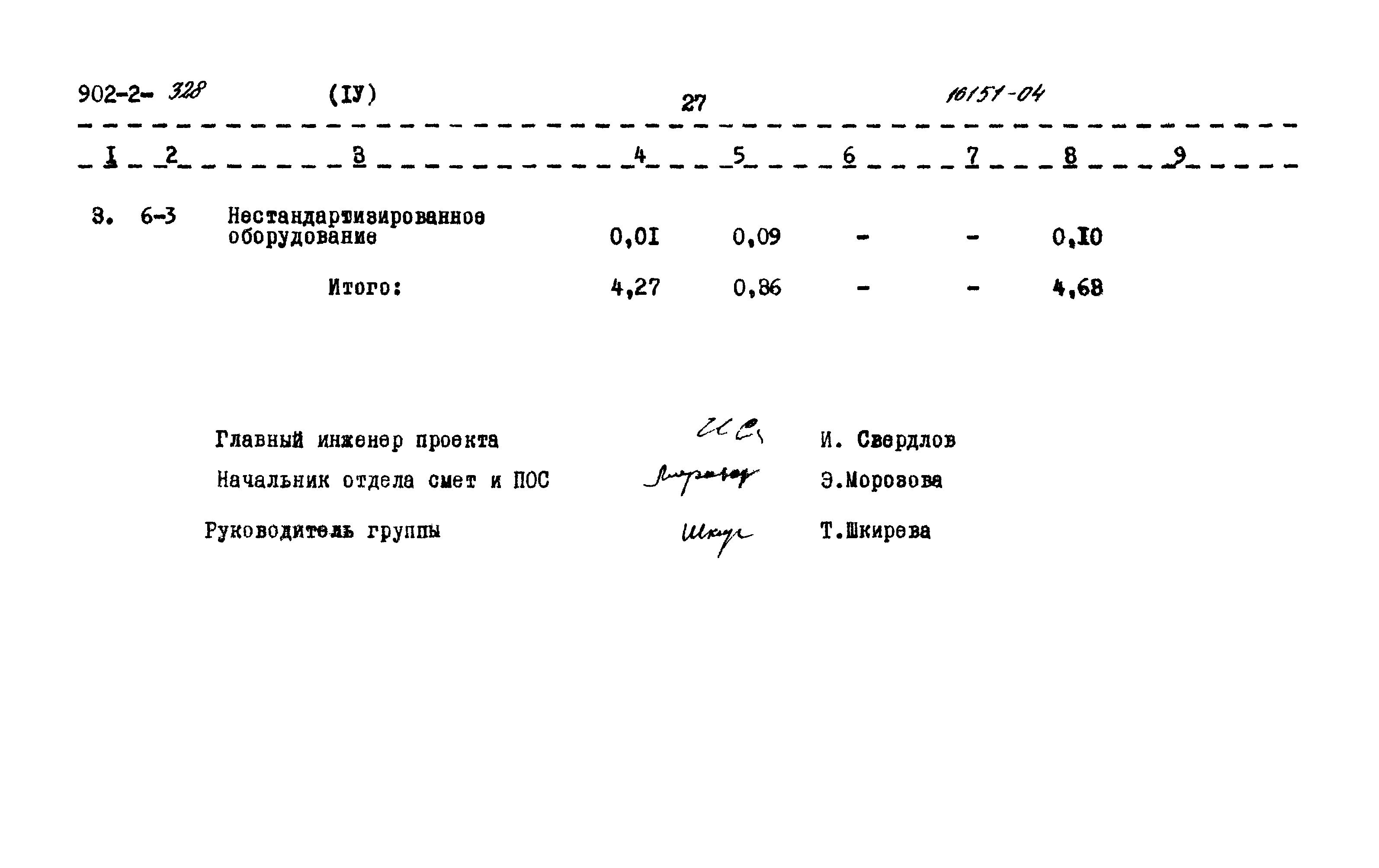 Типовой проект 902-2-328