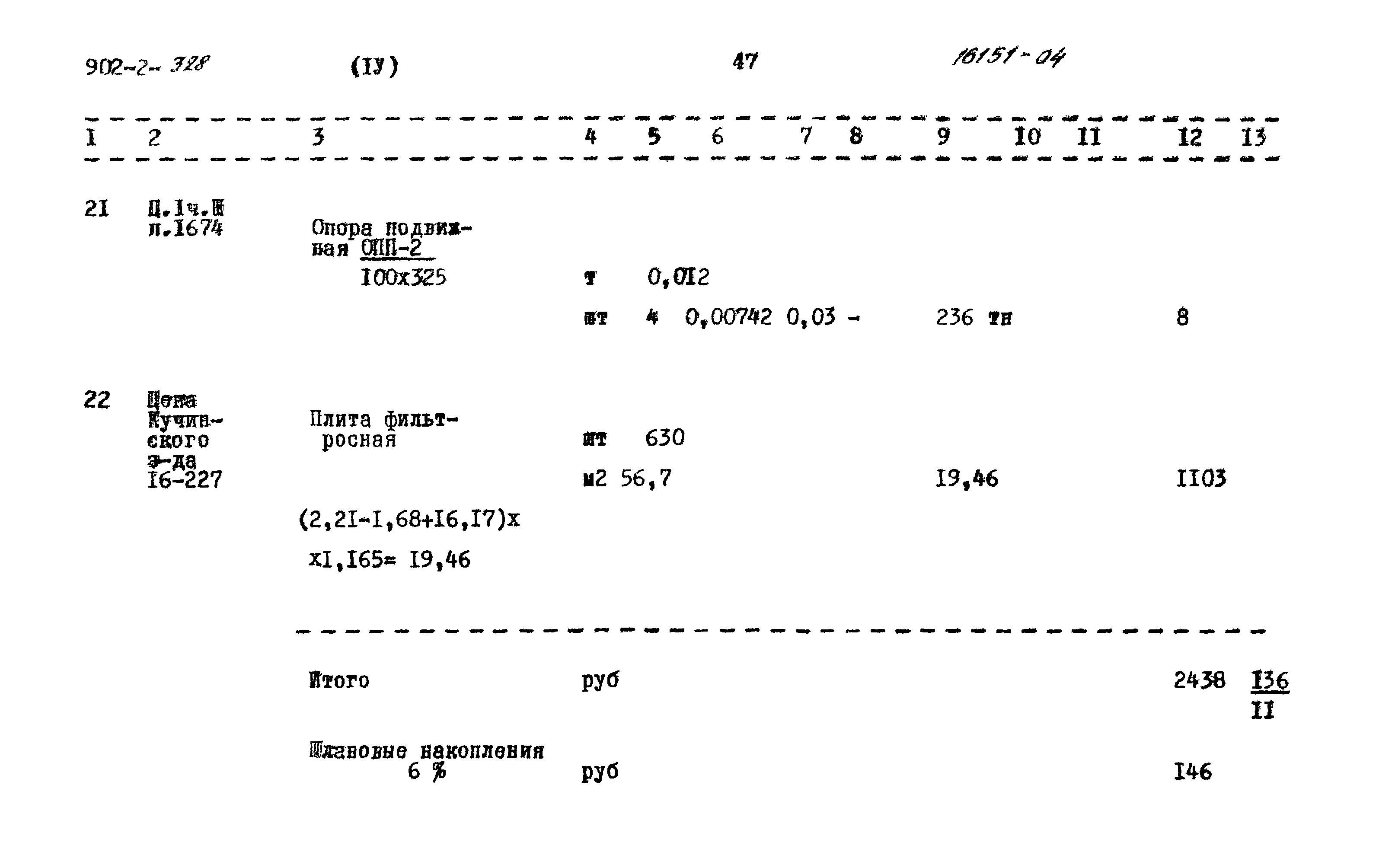 Типовой проект 902-2-328