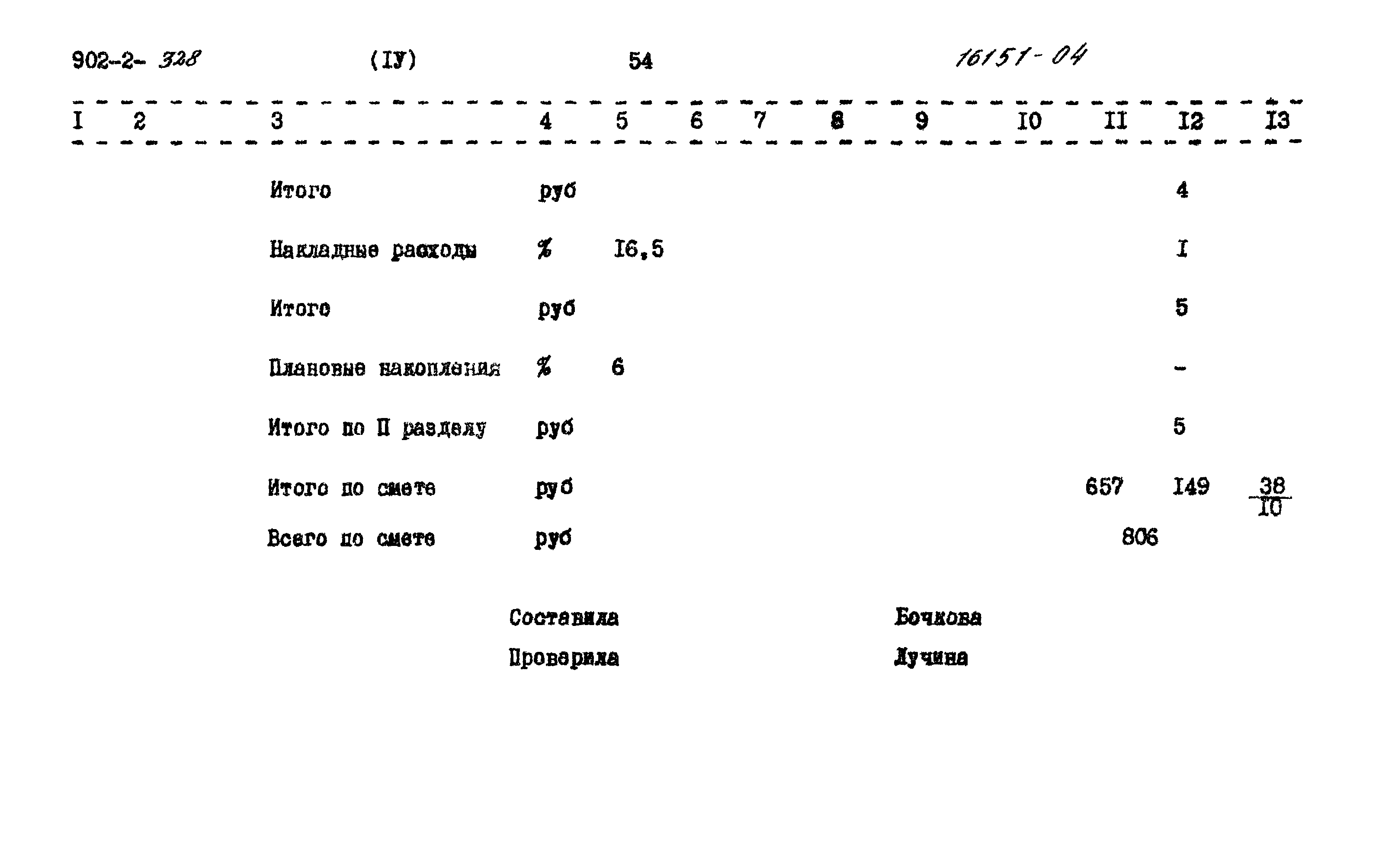 Типовой проект 902-2-328