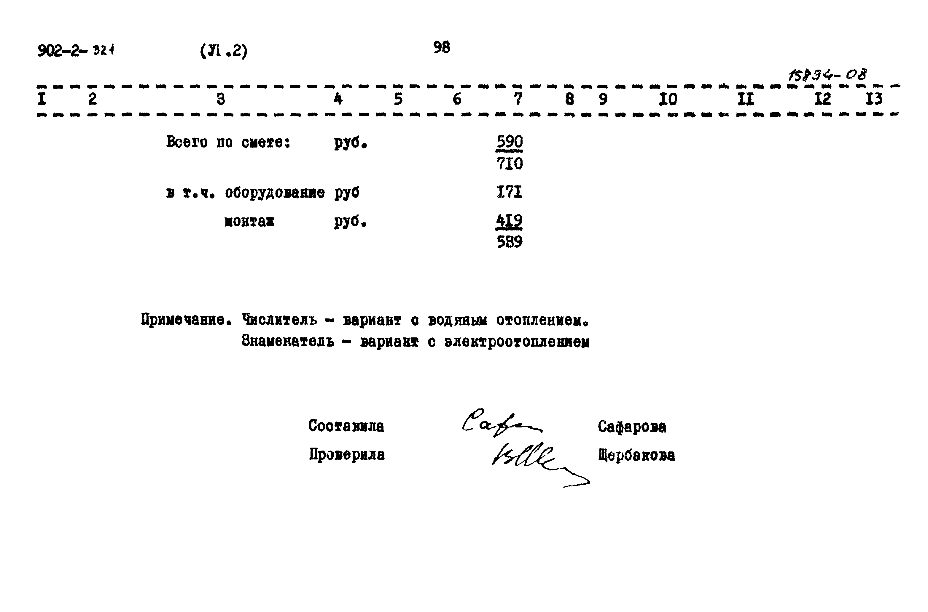 Типовой проект 902-2-320