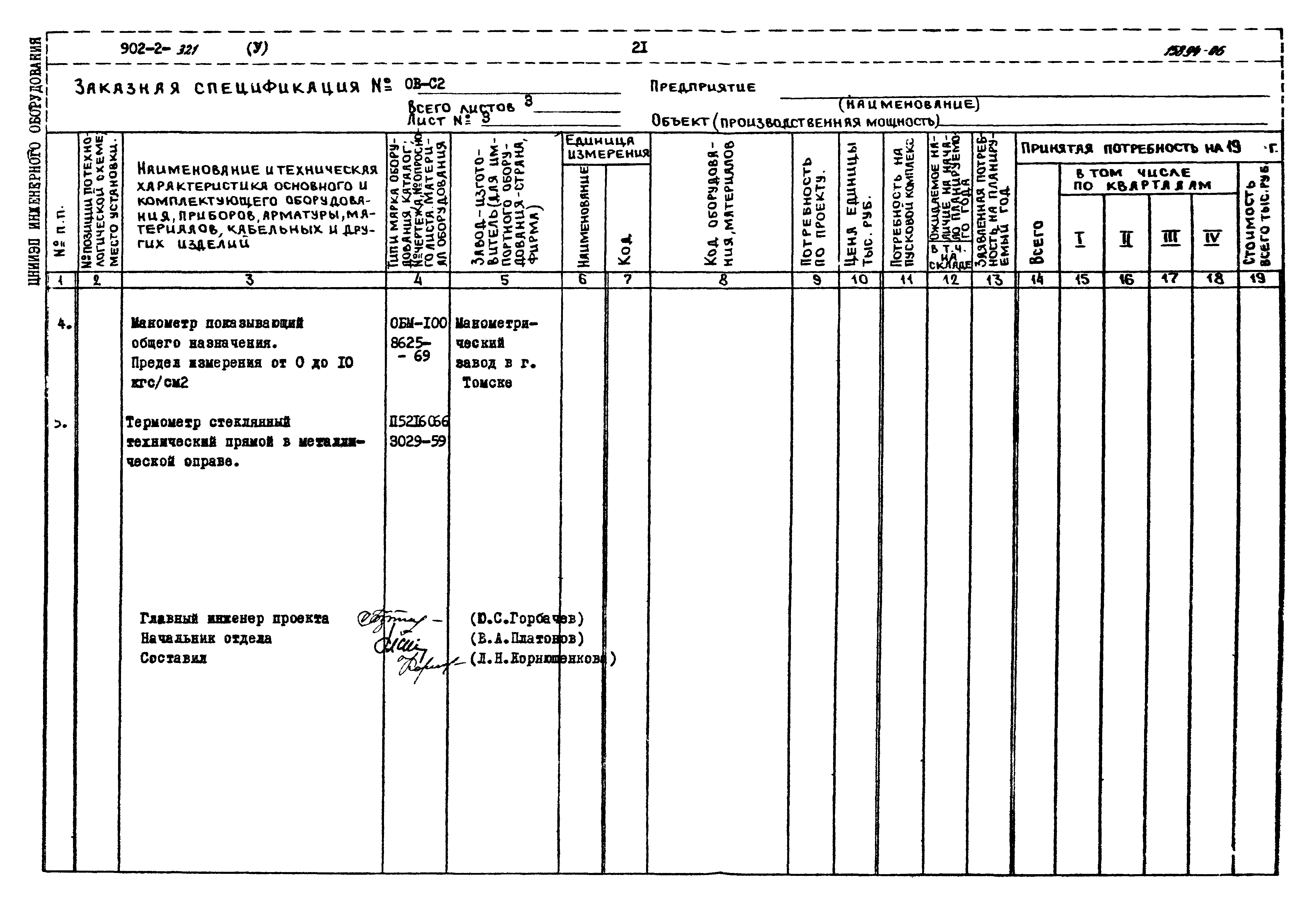 Типовой проект 902-2-320