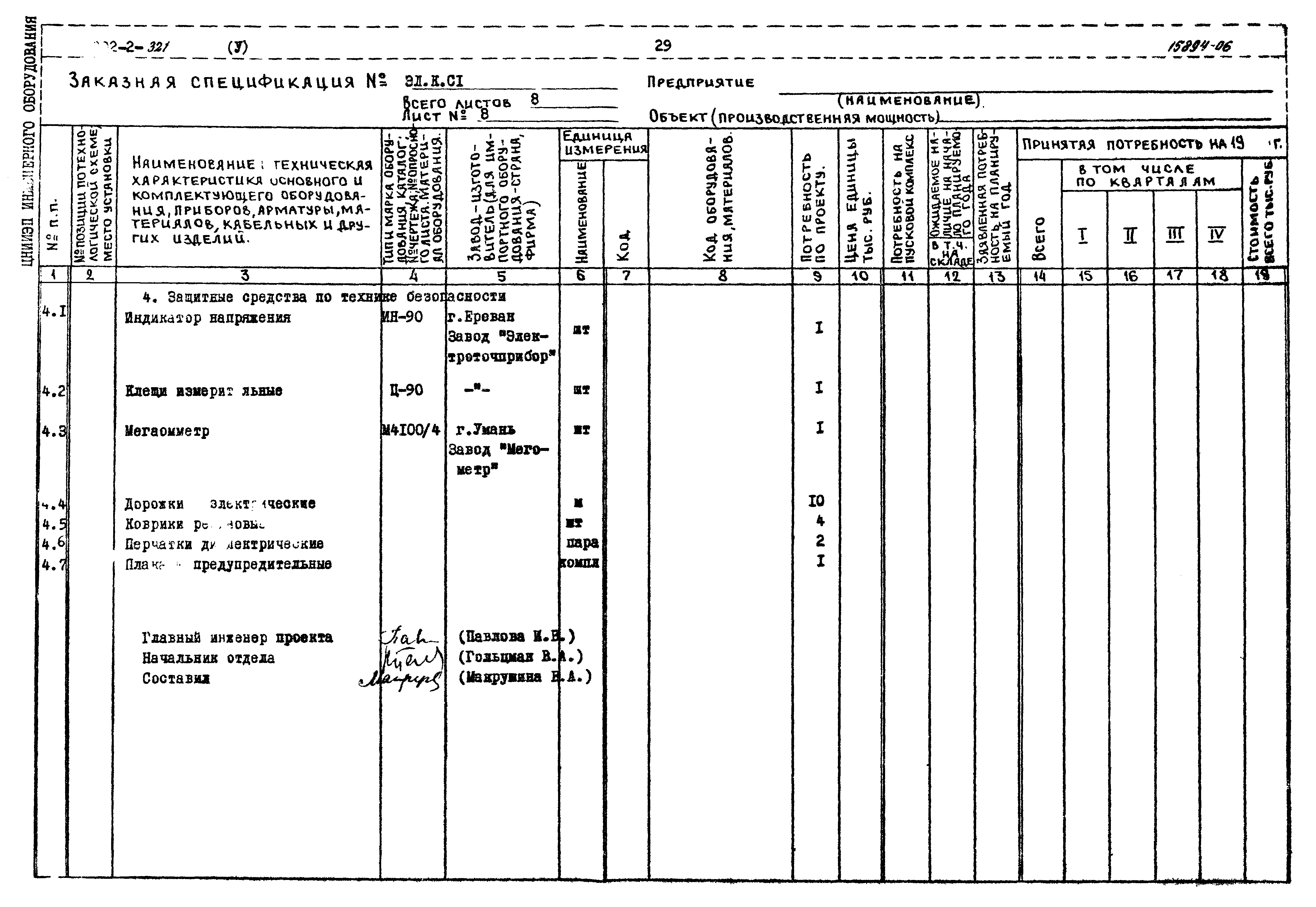 Типовой проект 902-2-320