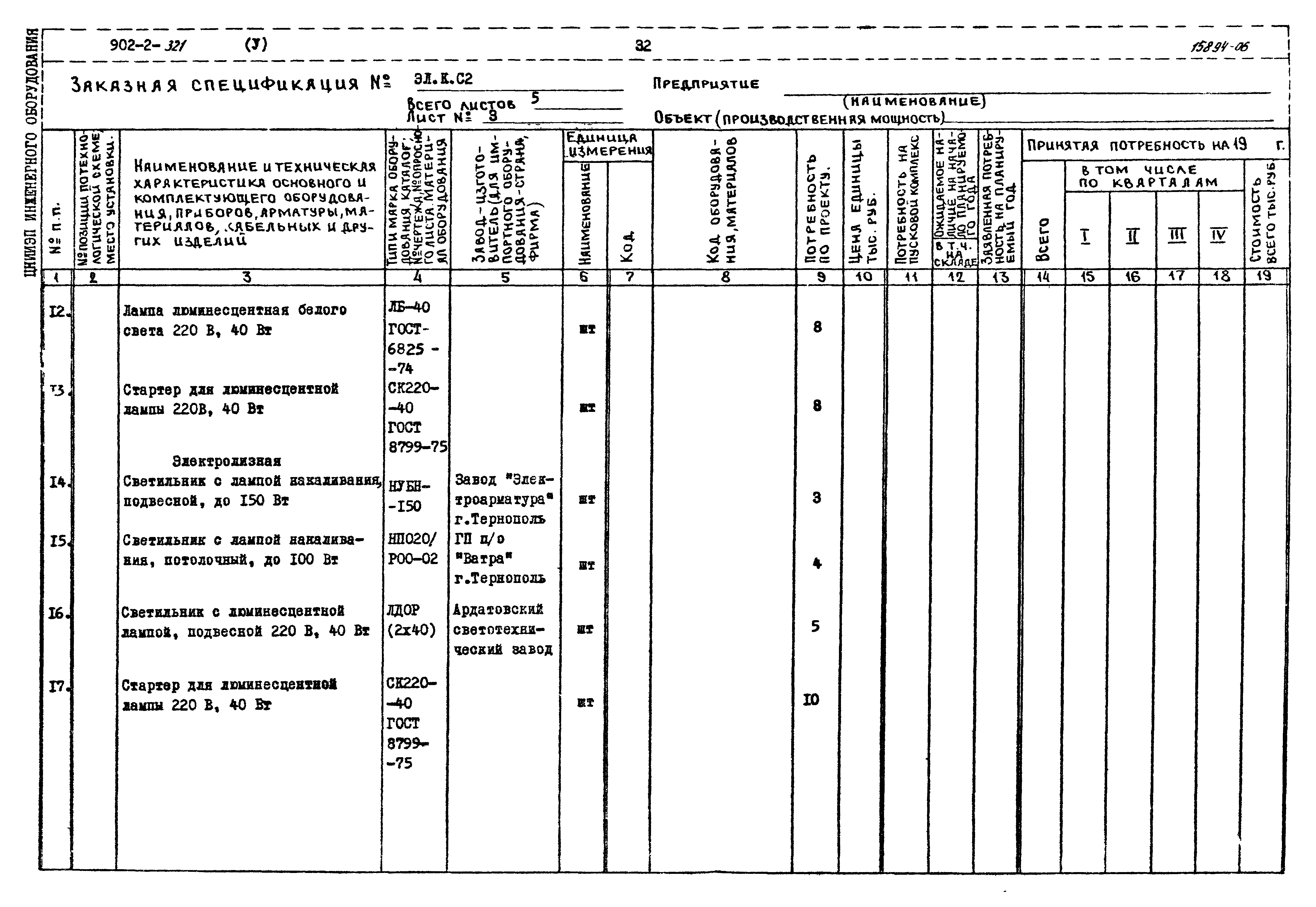 Типовой проект 902-2-320