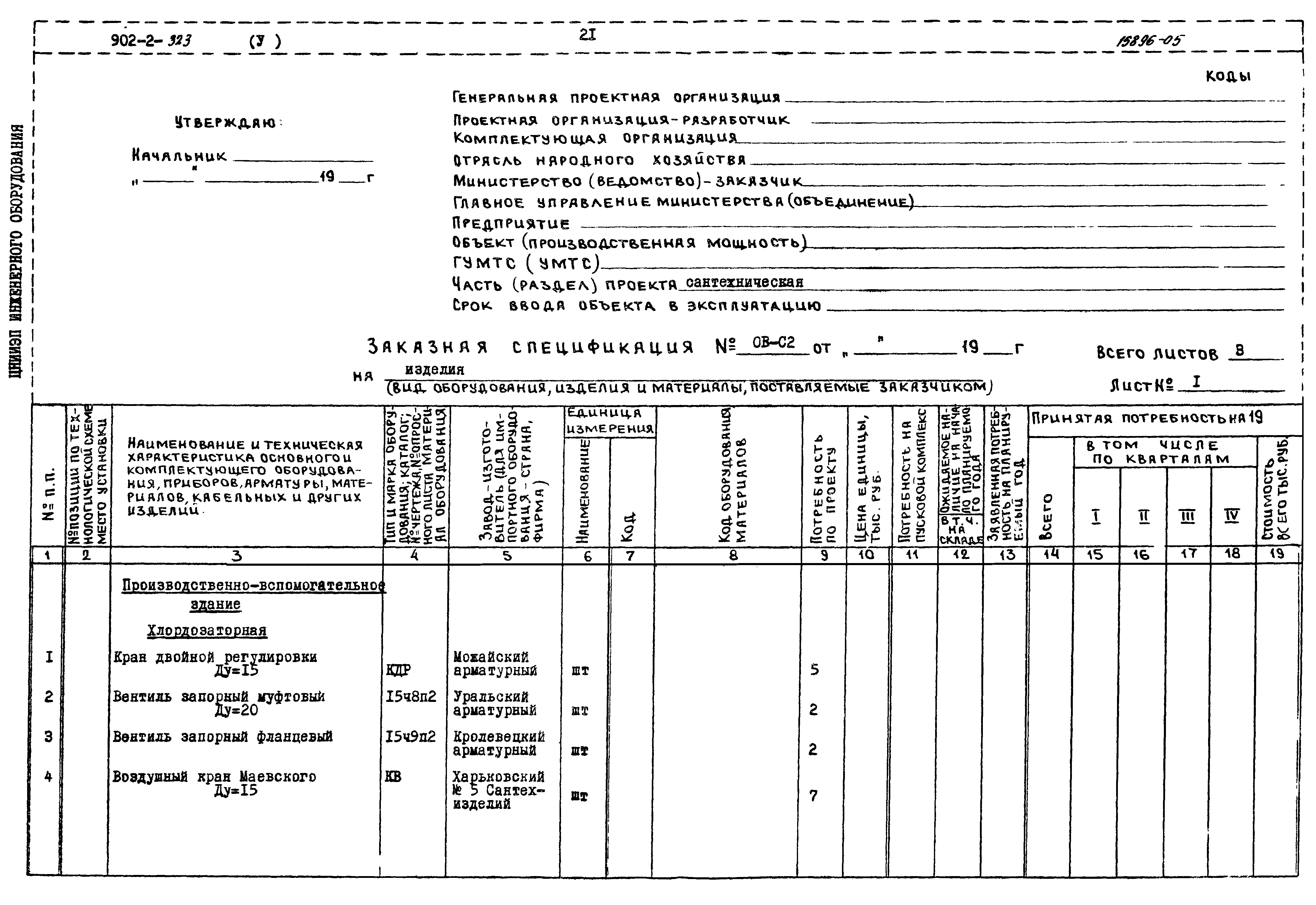 Типовой проект 902-2-323