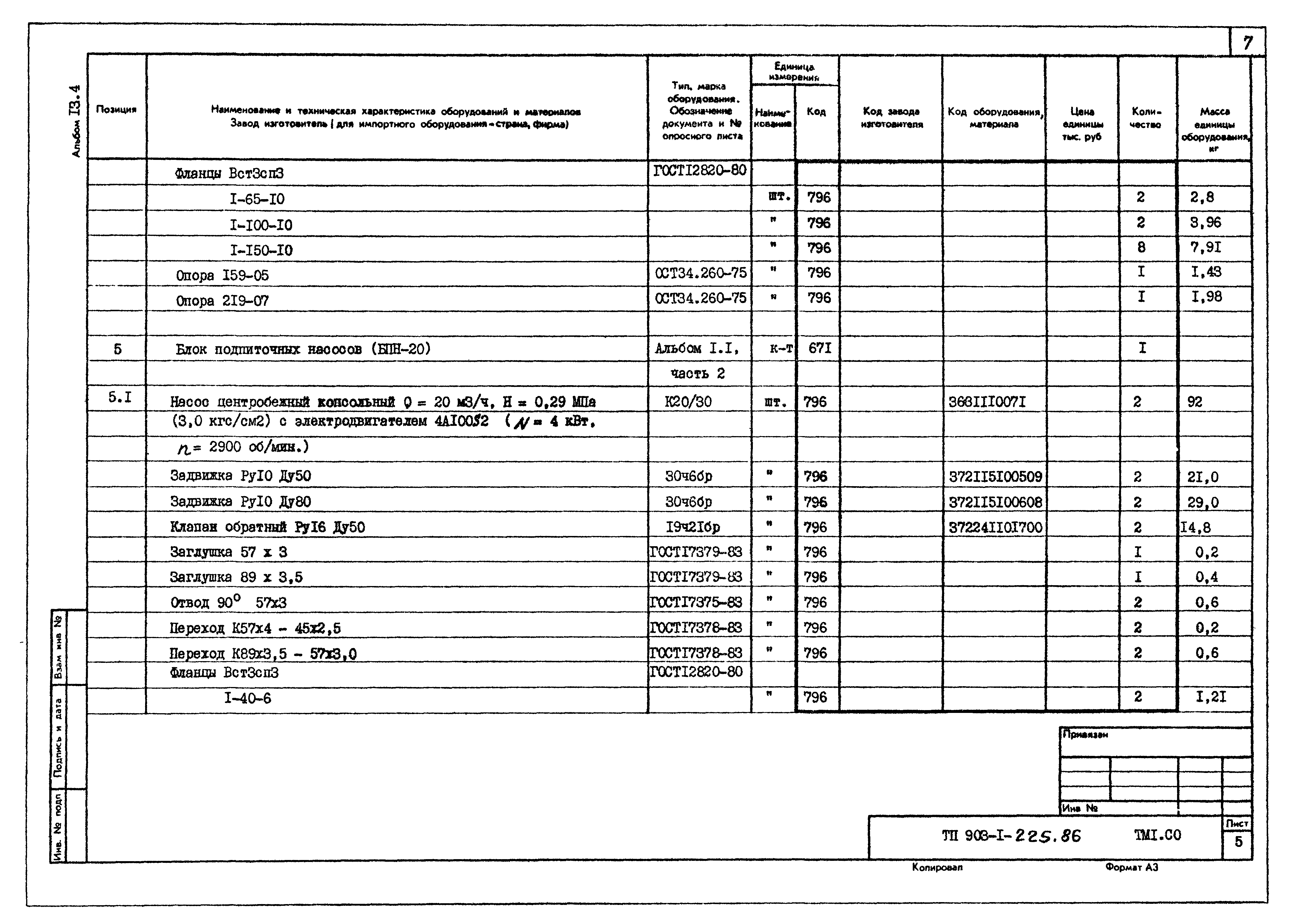 Типовой проект 903-1-225.86