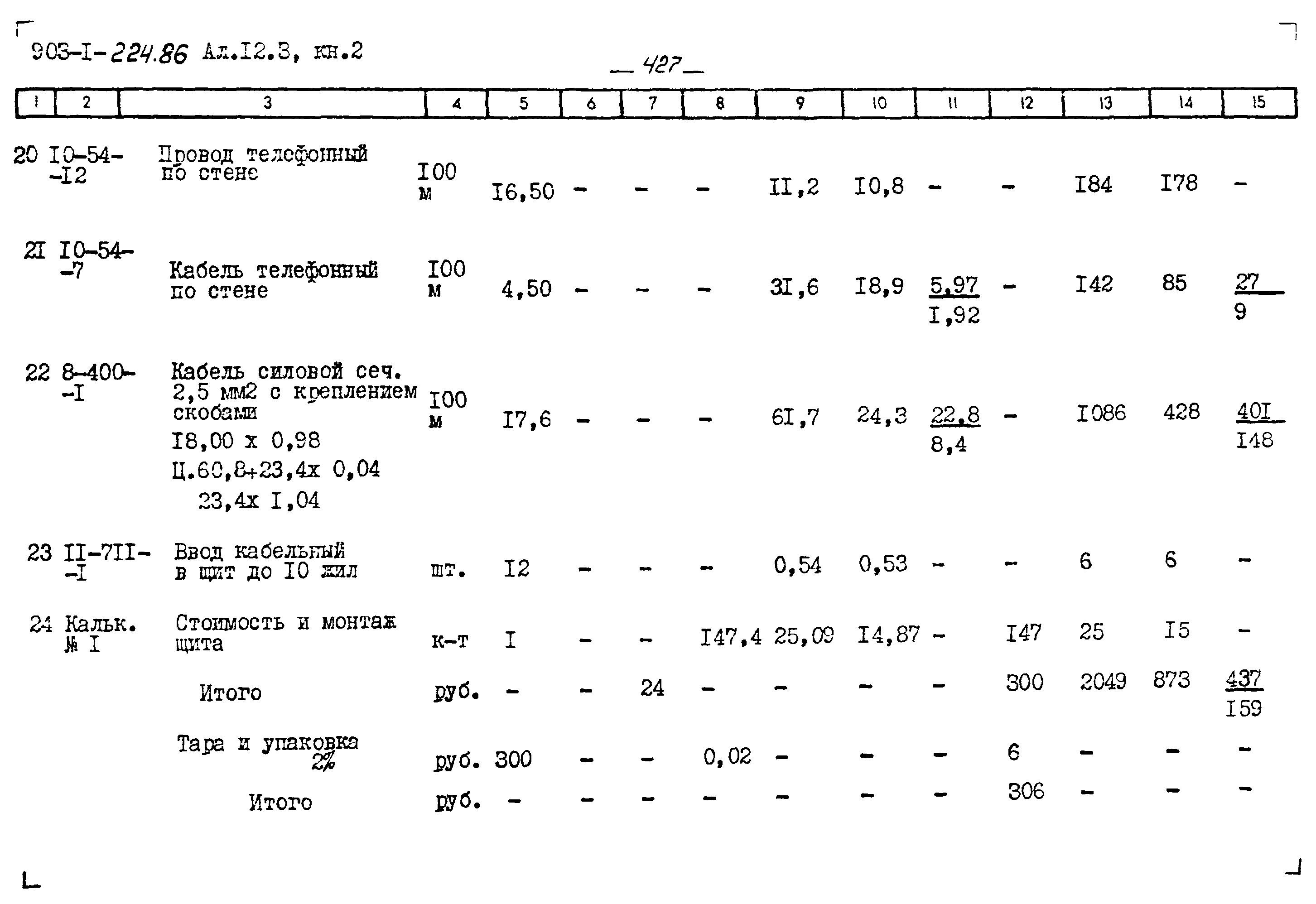 Типовой проект 903-1-225.86