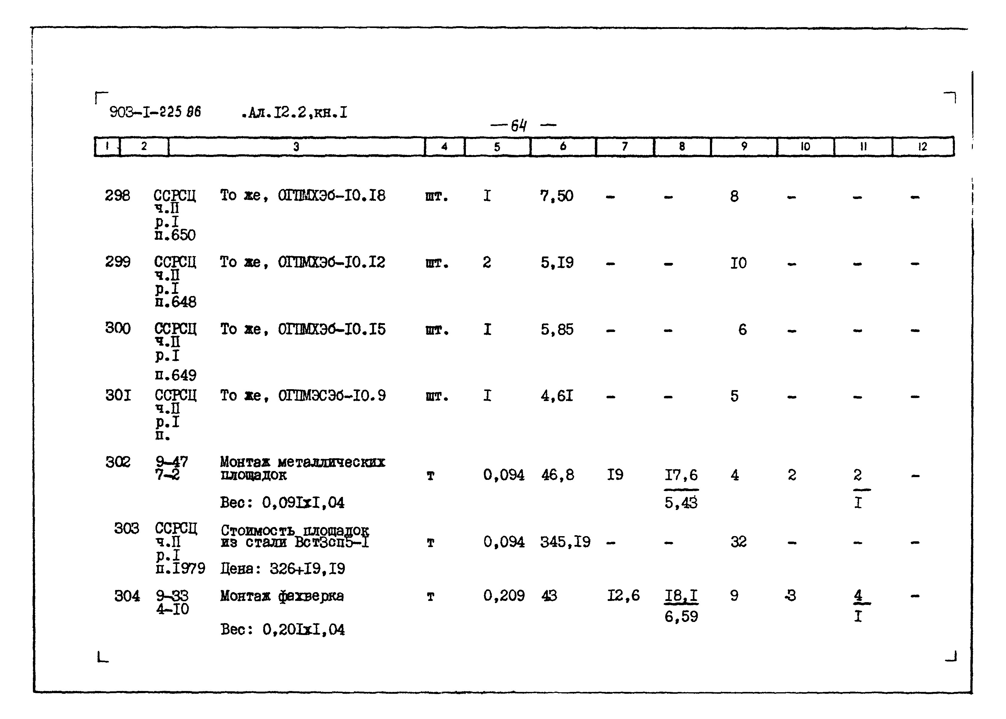 Типовой проект 903-1-225.86