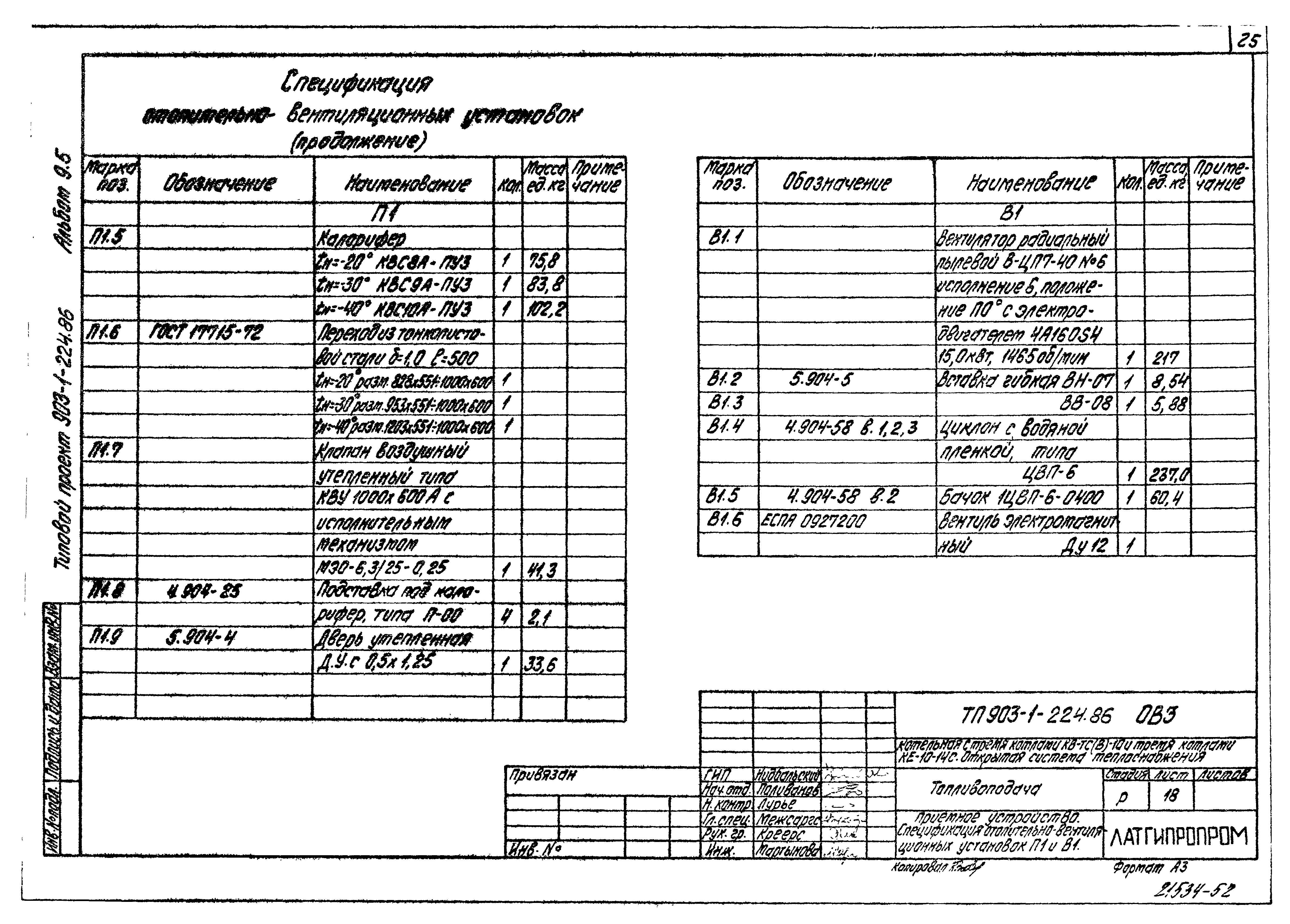 Типовой проект 903-1-225.86