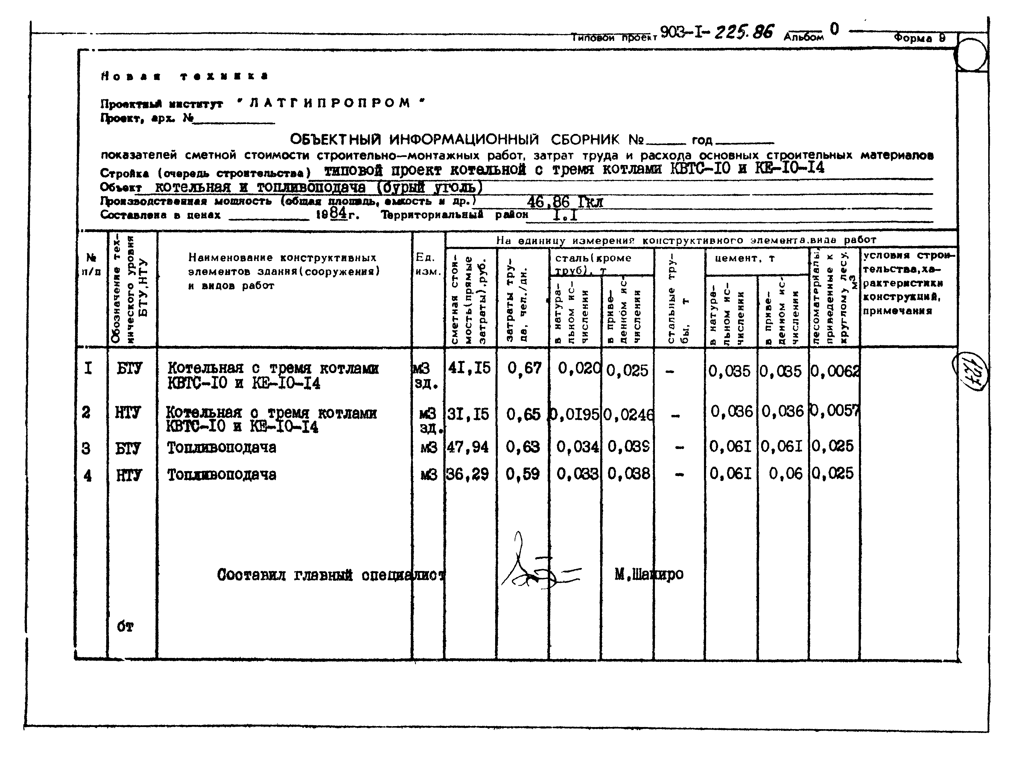 Типовой проект 903-1-225.86