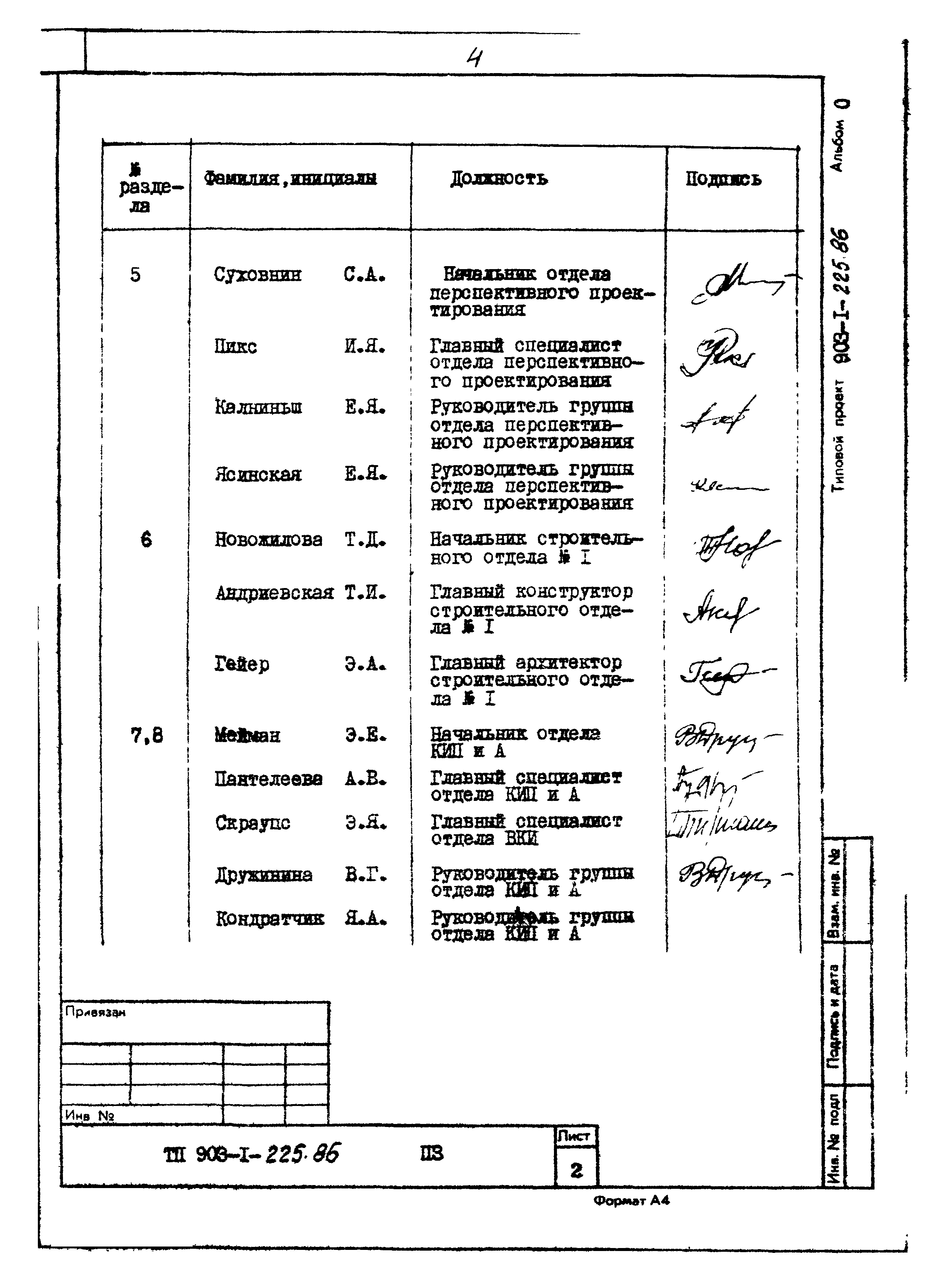 Типовой проект 903-1-225.86