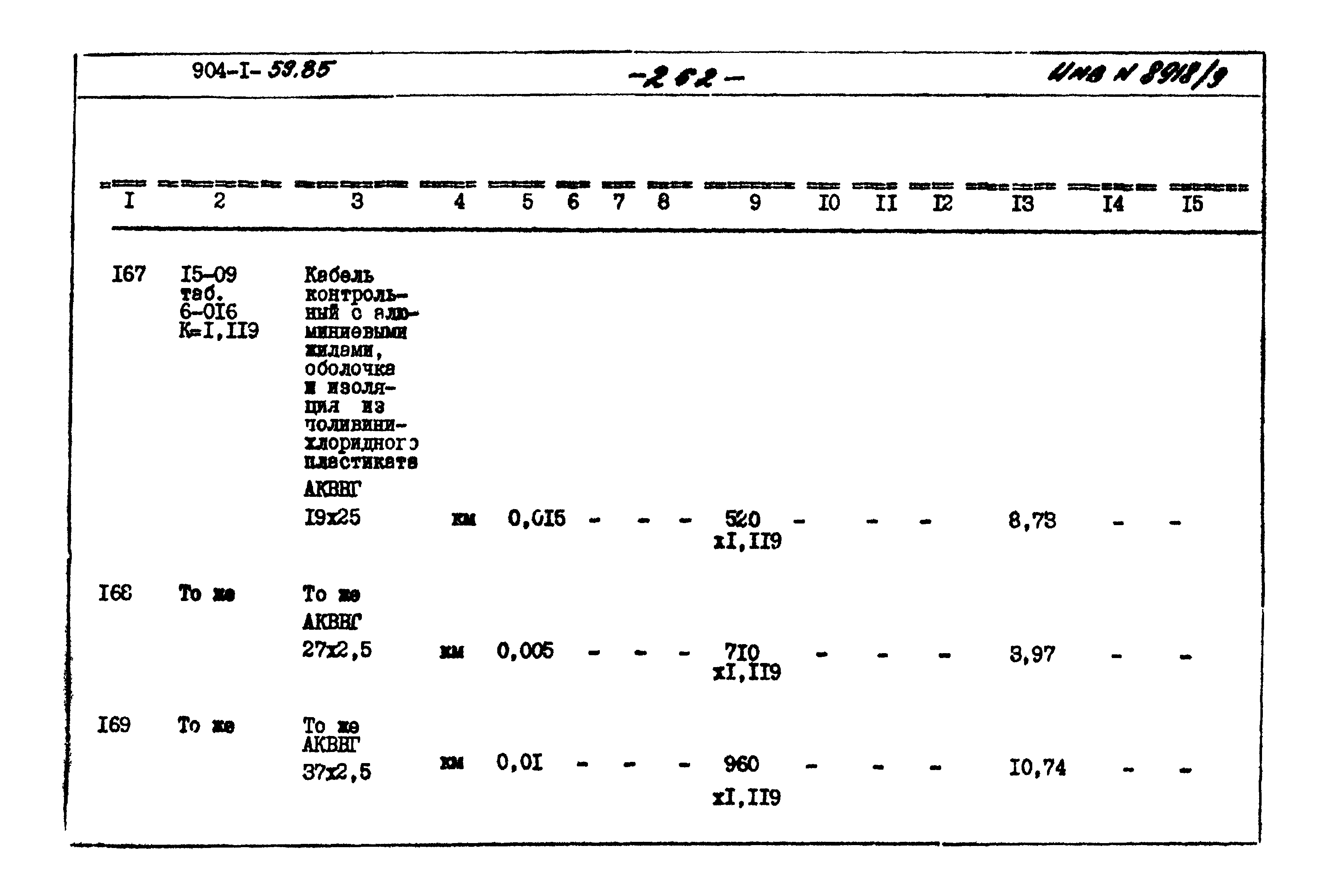 Типовой проект 904-1-59.85