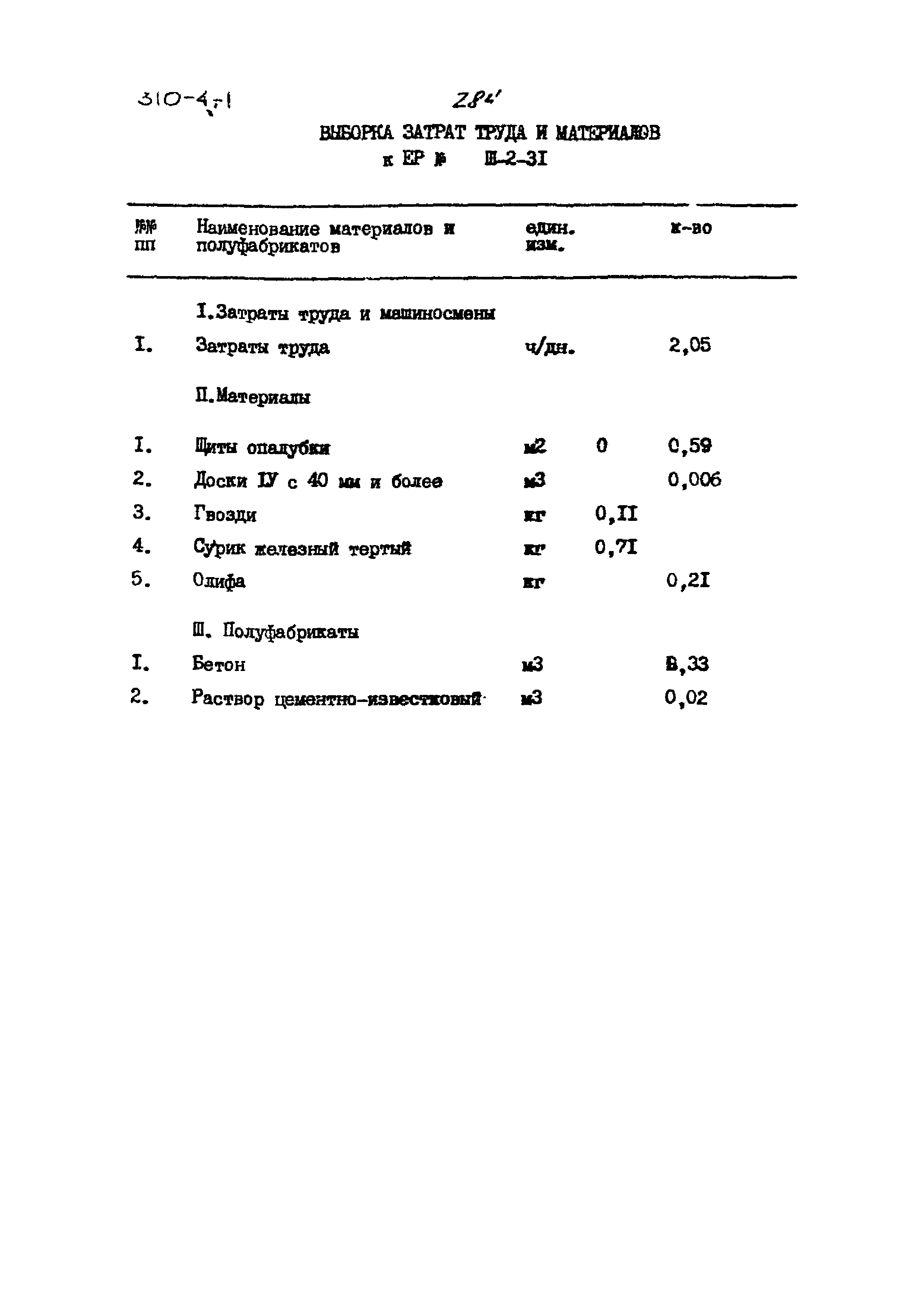 Типовой проект 310-4-1