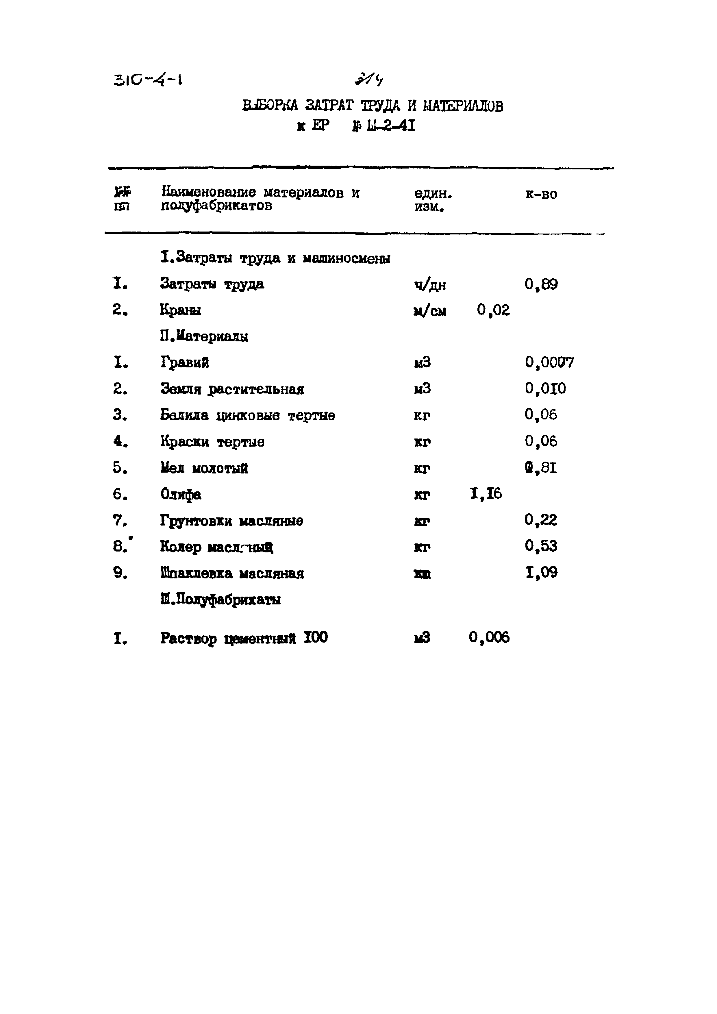 Типовой проект 310-4-1