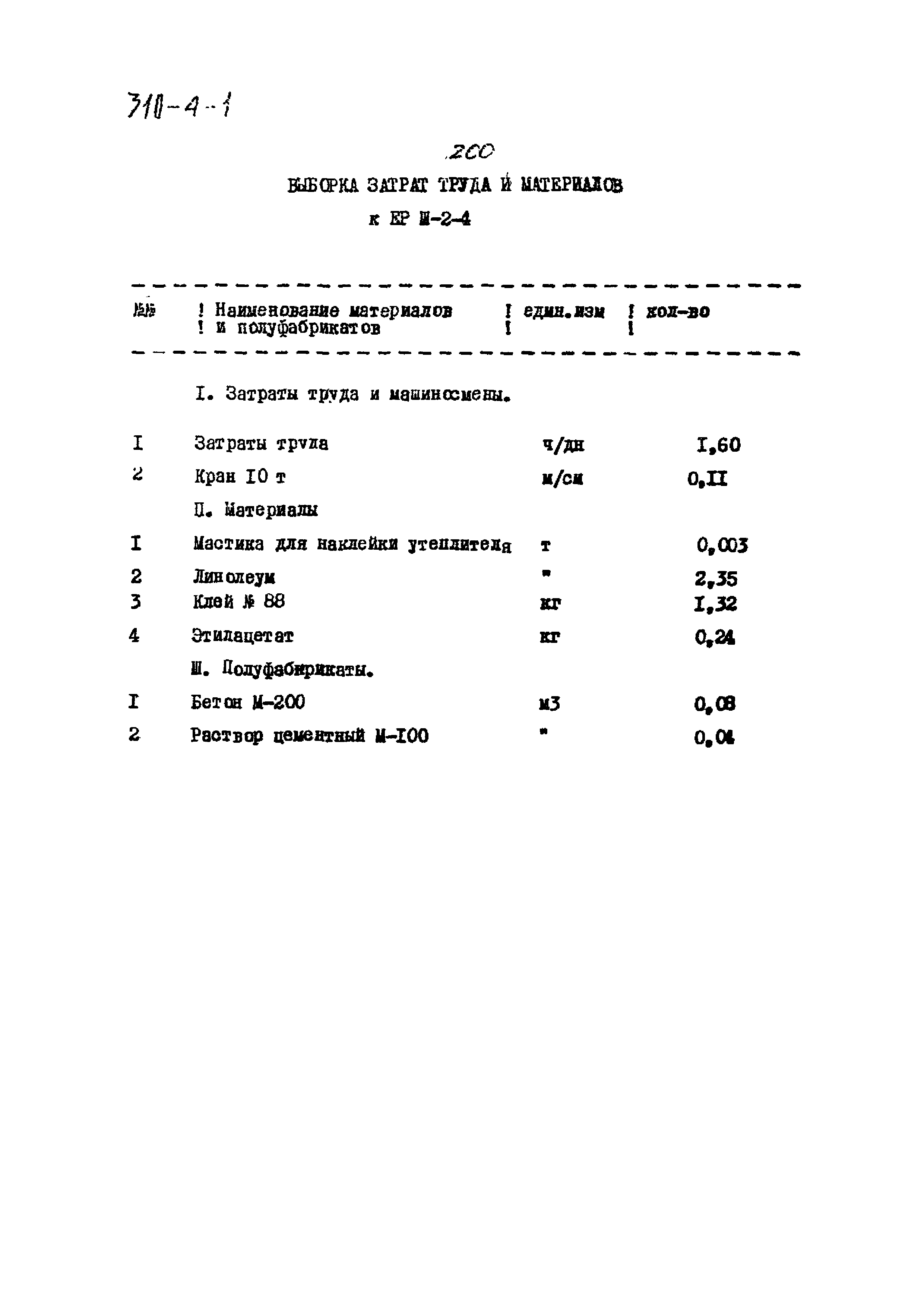 Типовой проект 310-4-1