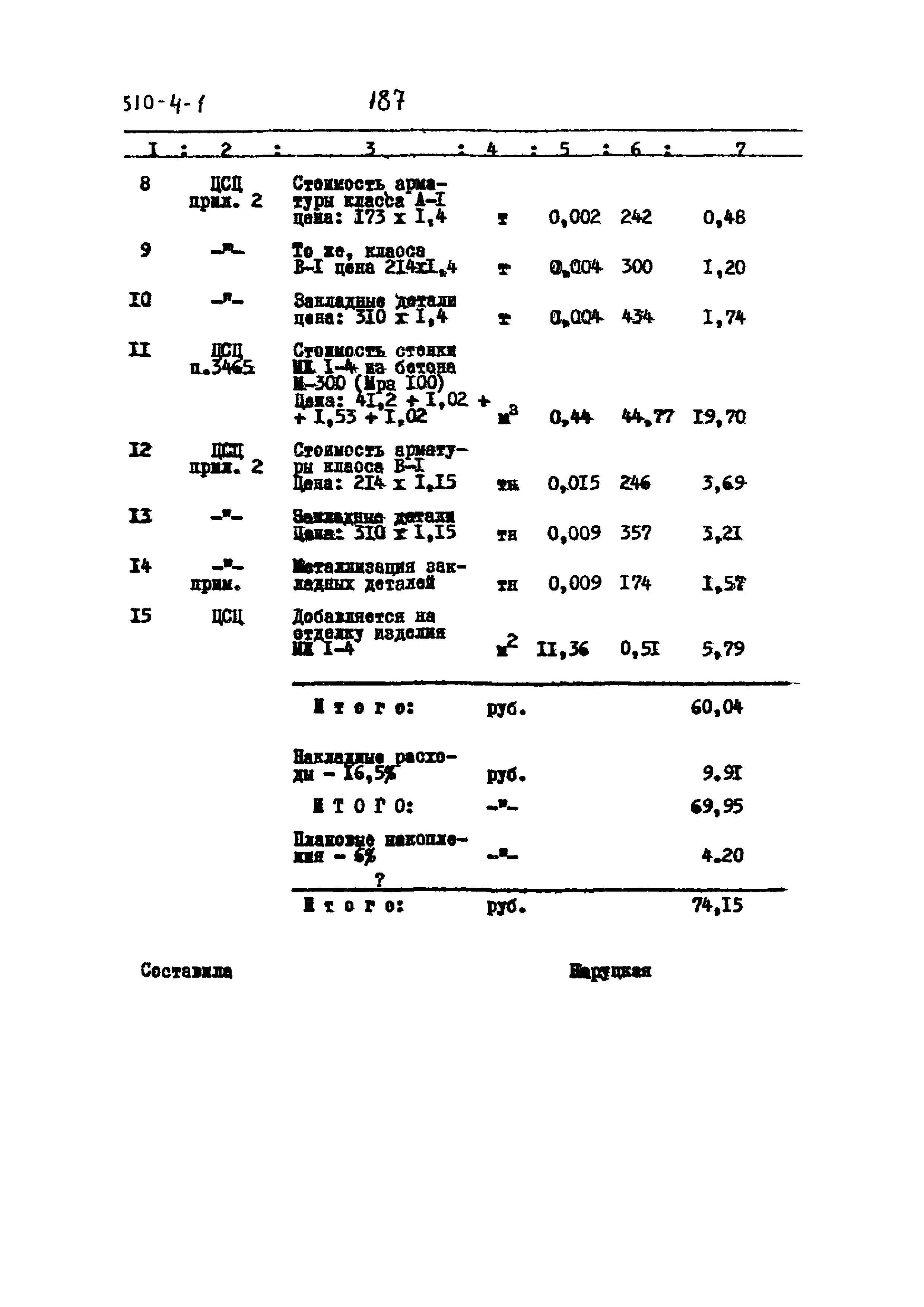 Типовой проект 310-4-1