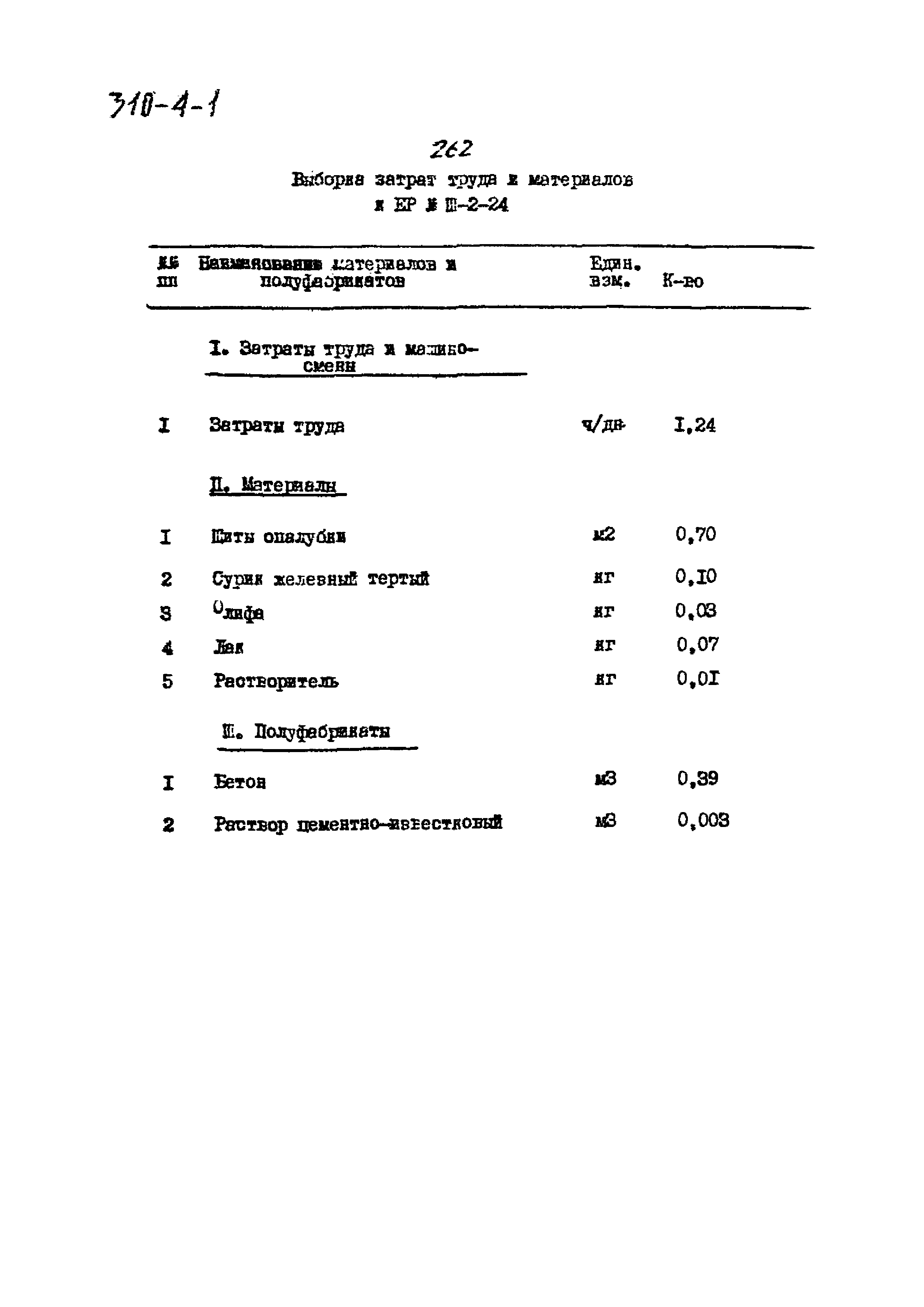 Типовой проект 310-4-1