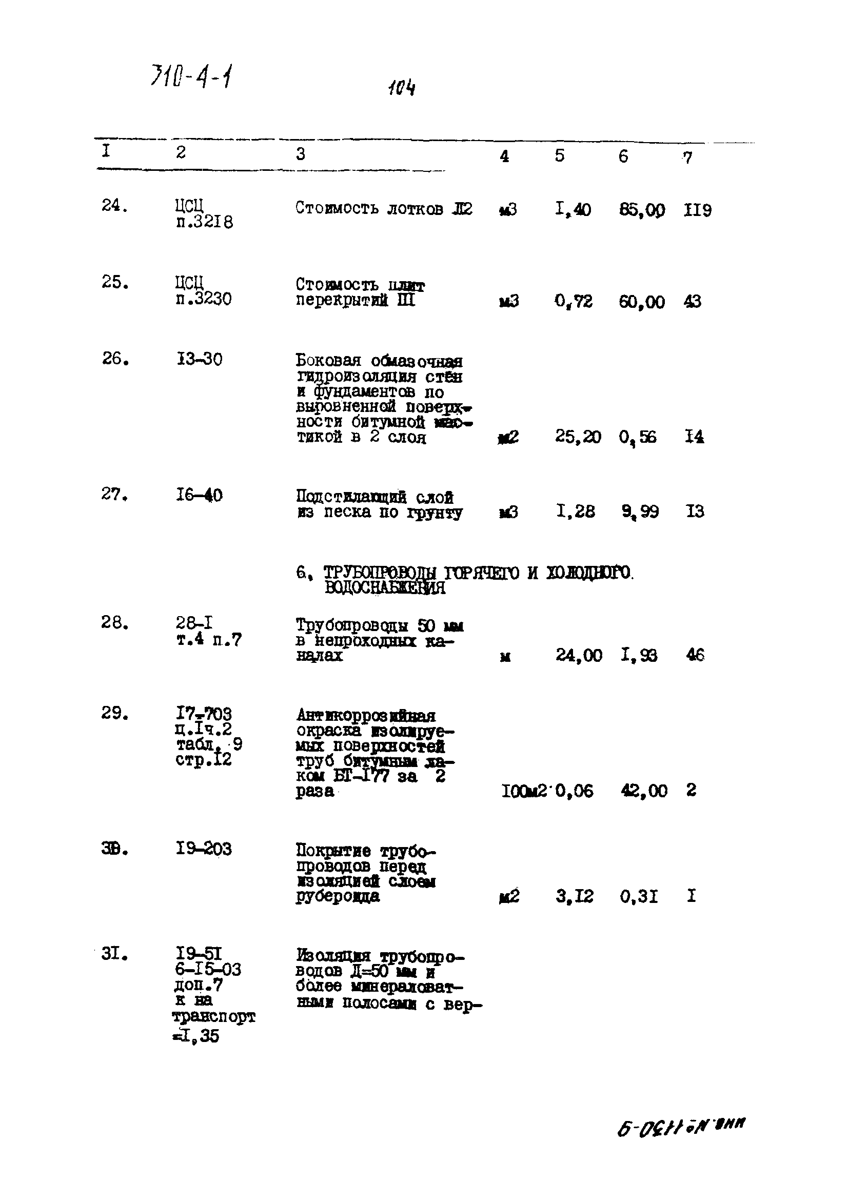 Типовой проект 310-4-1