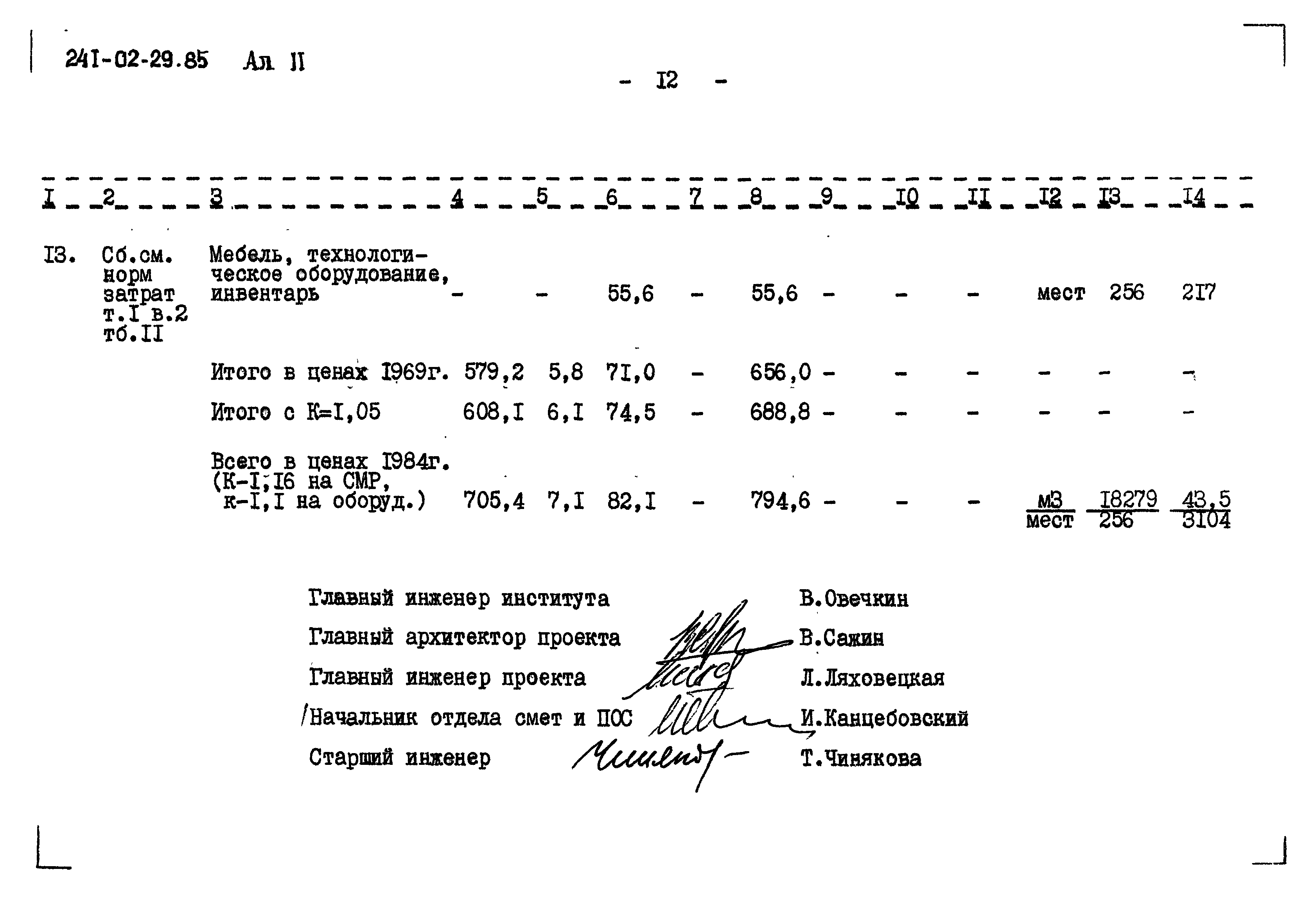 Типовой проект 241-02-29.85