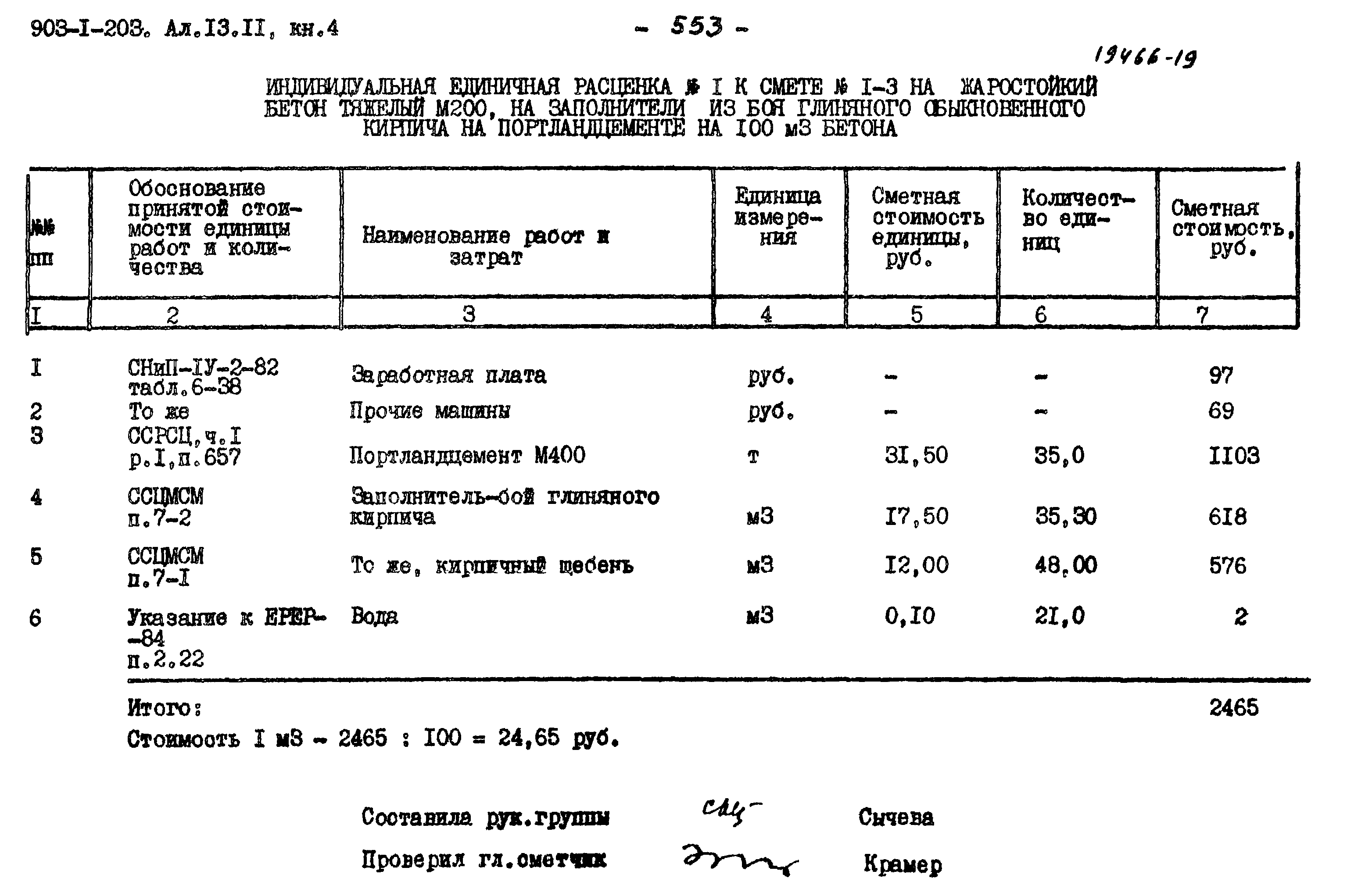 Типовой проект 903-1-203