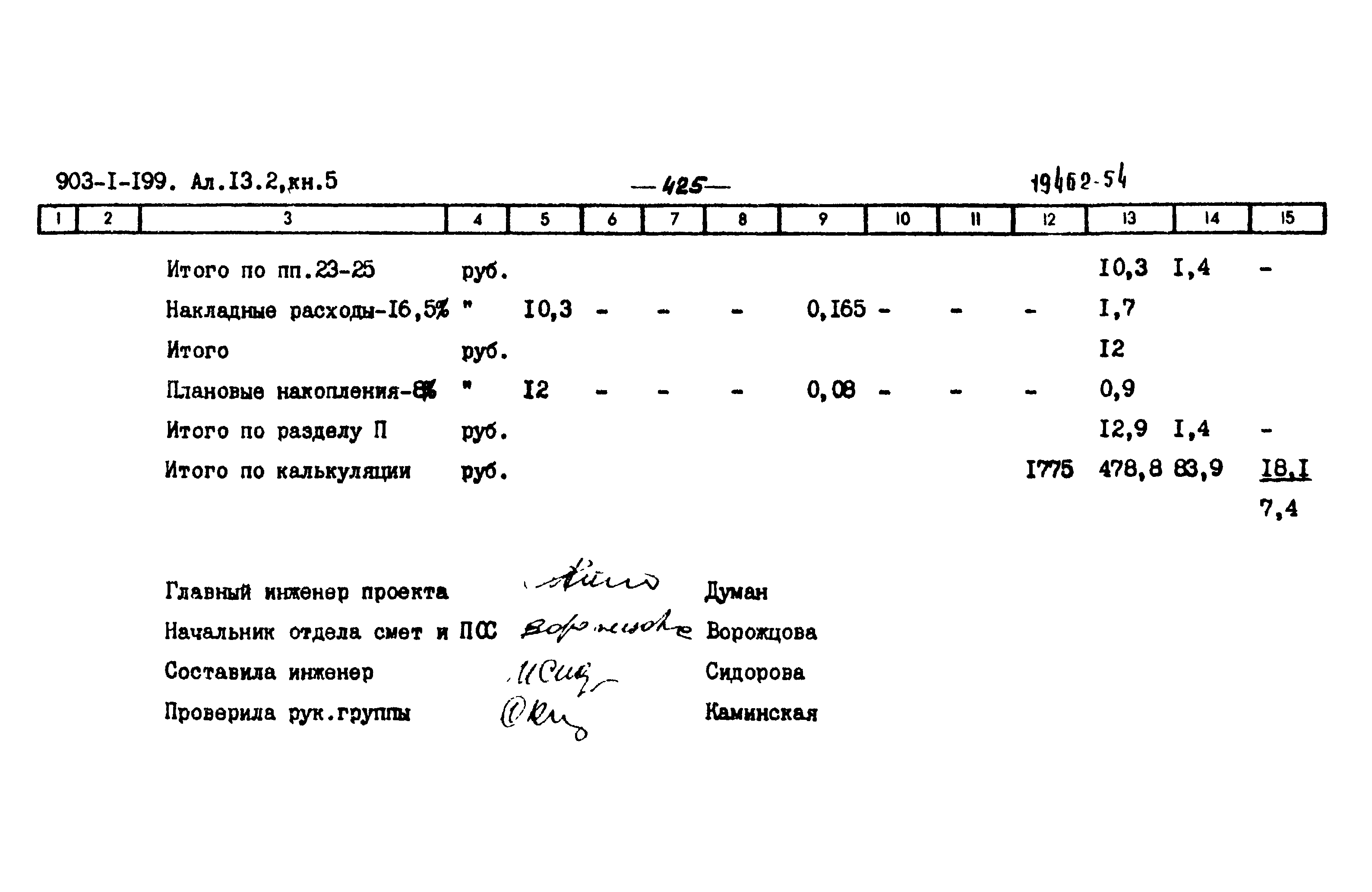 Типовой проект 903-1-203