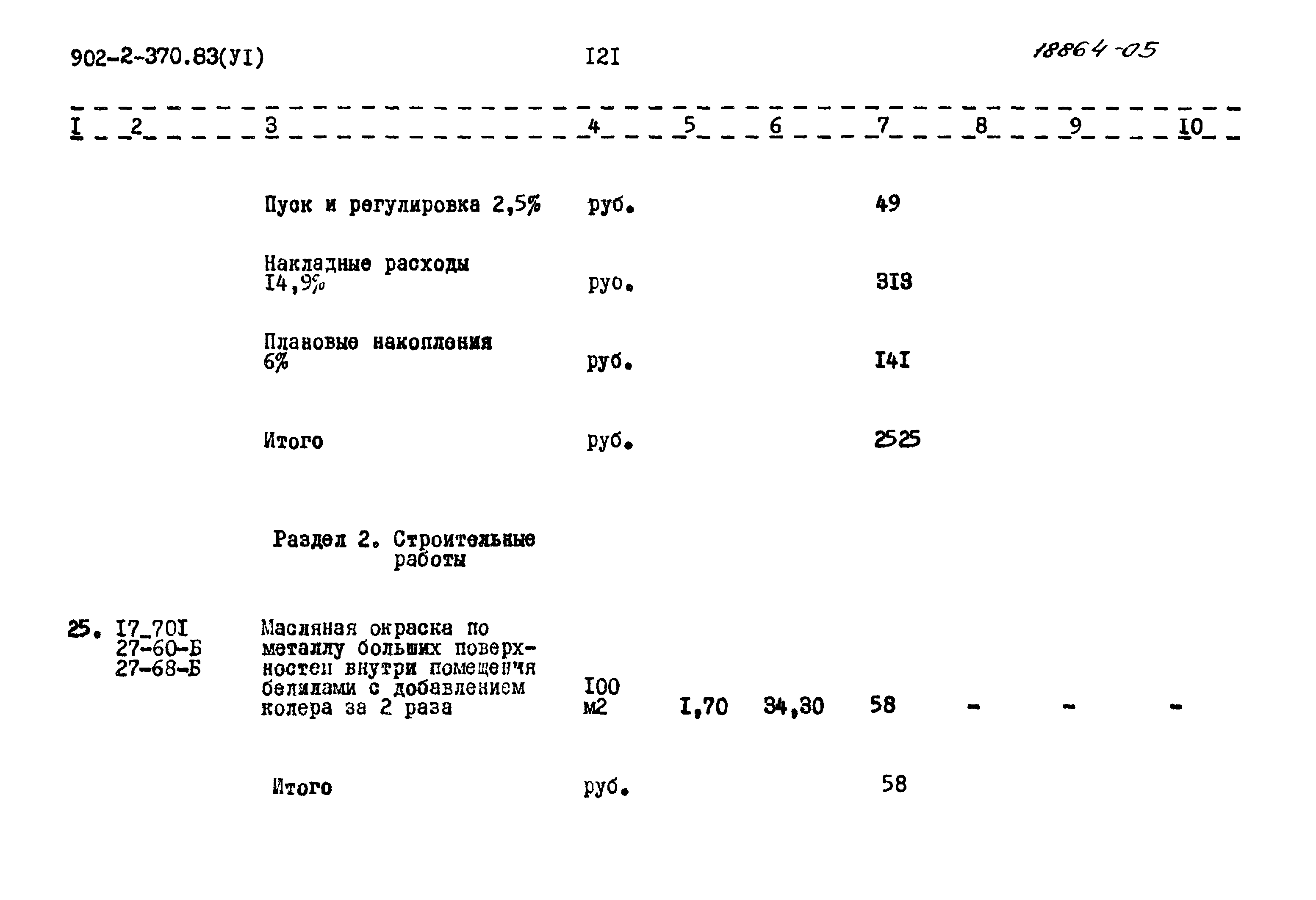 Типовой проект 902-2-370.83