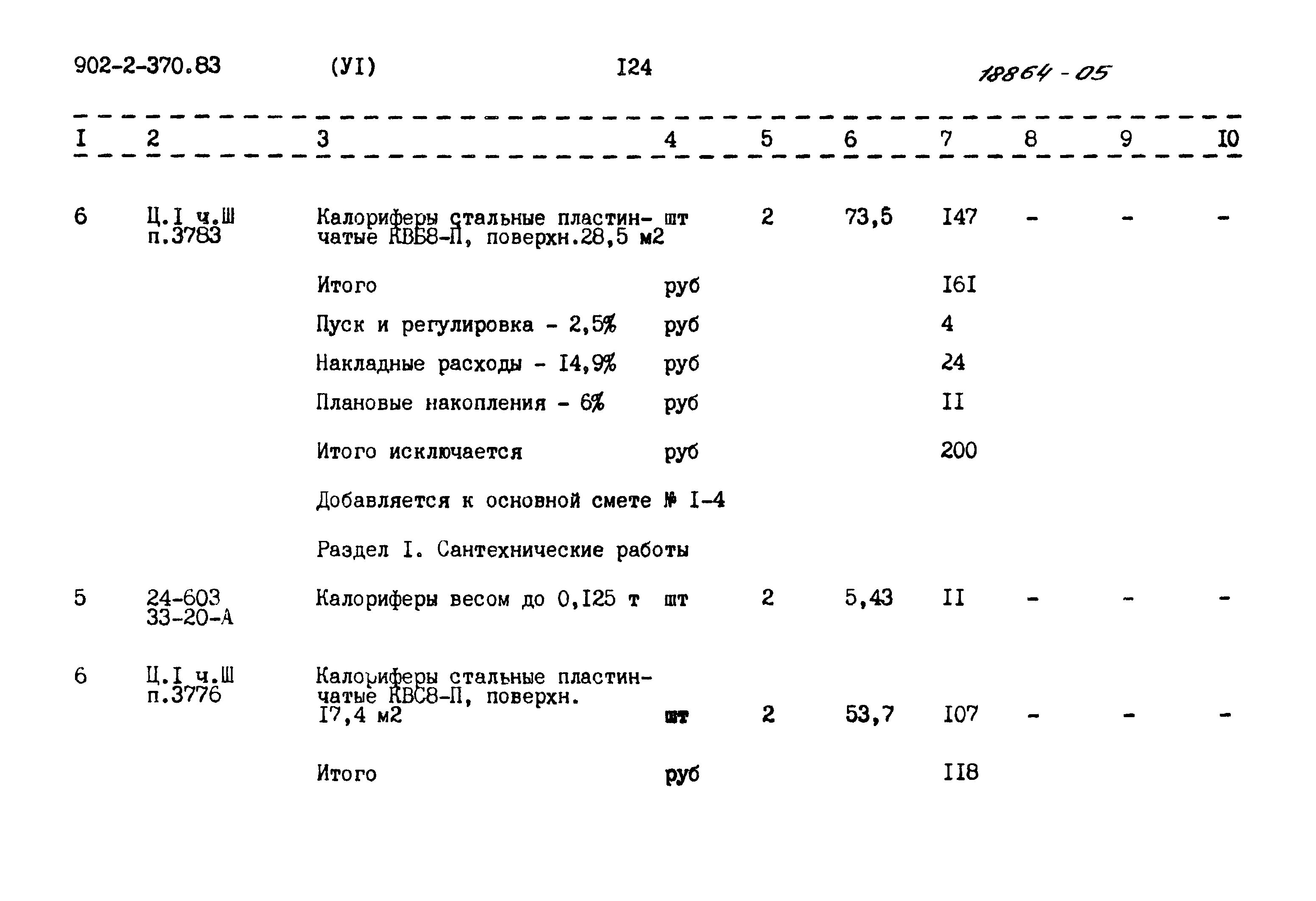 Типовой проект 902-2-370.83